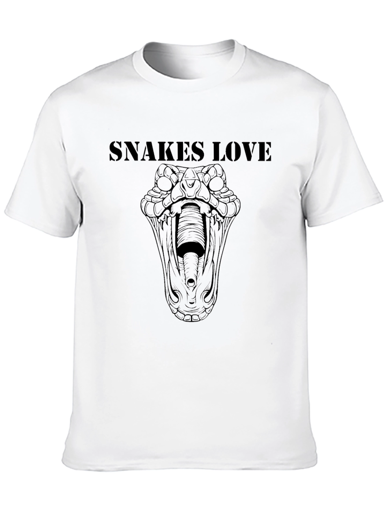 Snakes Love Graphic T-Shirt