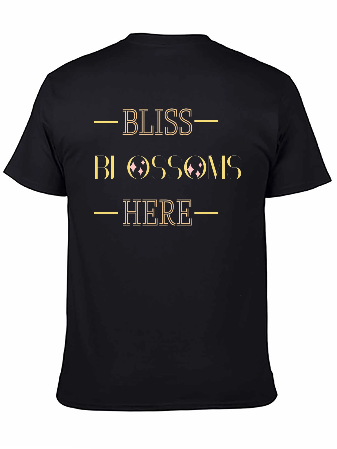 Bliss Blossoms Here Graphic Tee - Comfort Fit