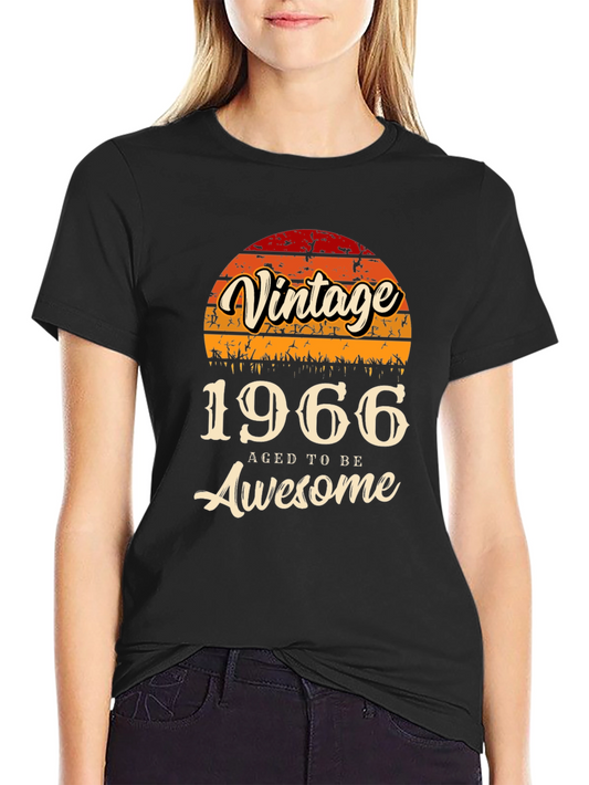Vintage 1966 Aged To Be Awesome T-Shirt