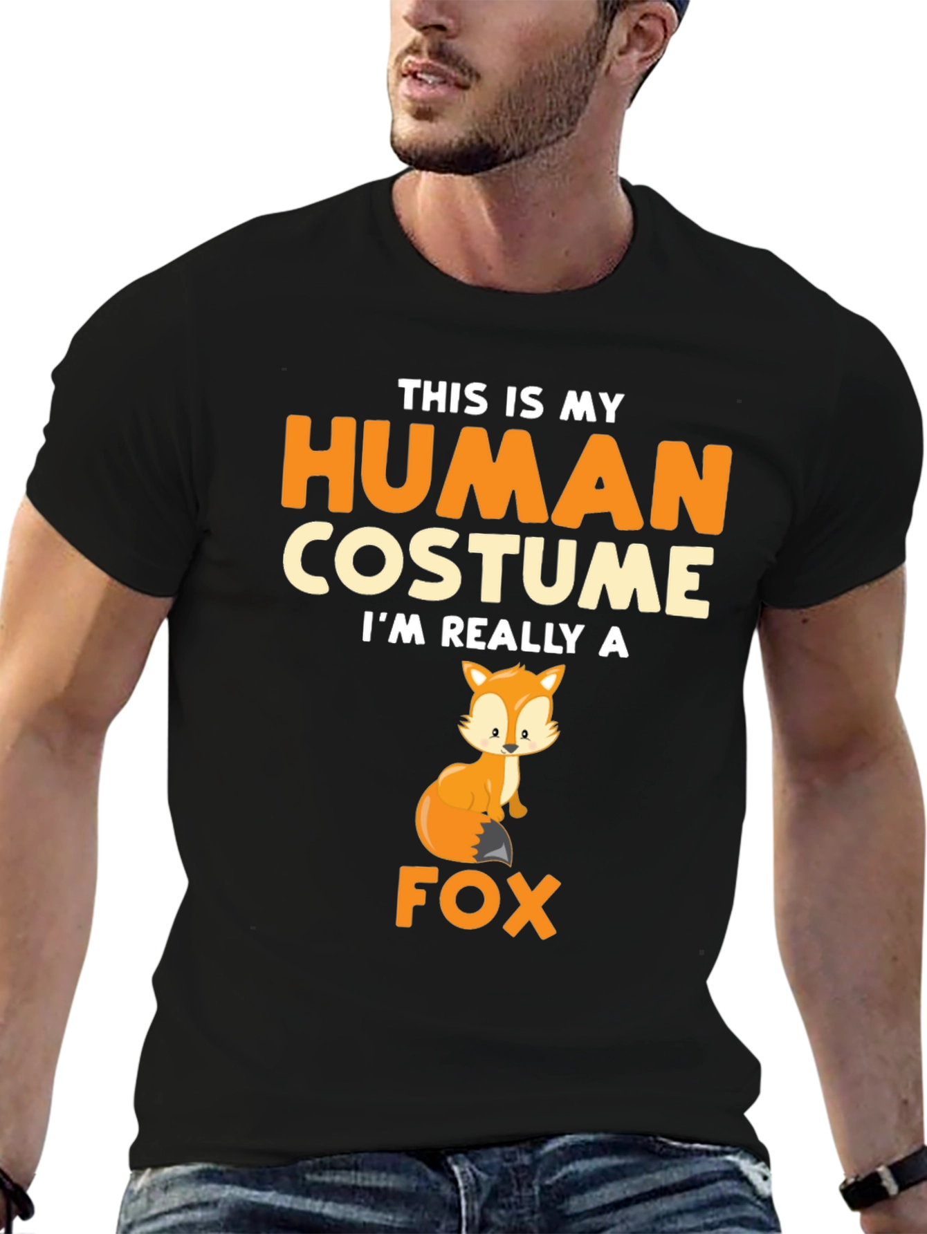 Human Costume Fox T-Shirt