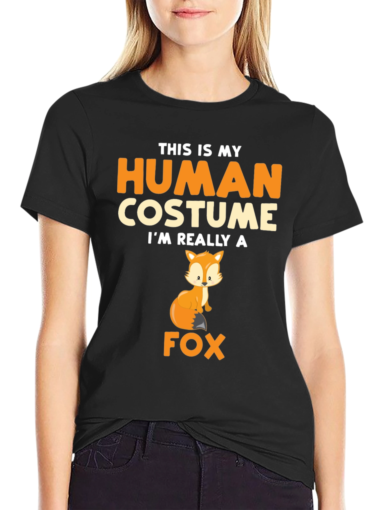 Human Costume Fox T-Shirt