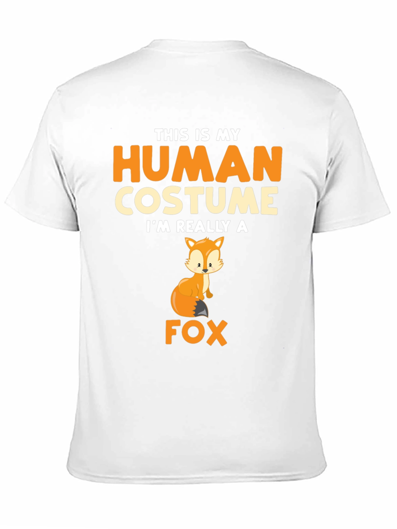 Human Costume Fox T-Shirt