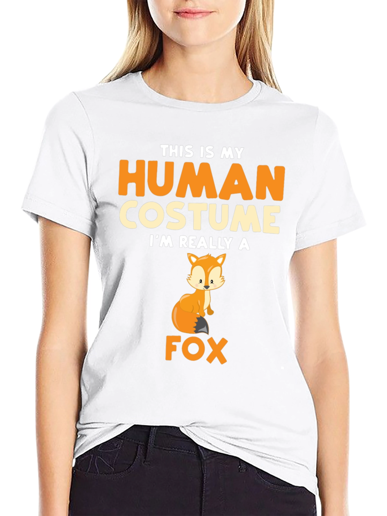 Human Costume Fox T-Shirt