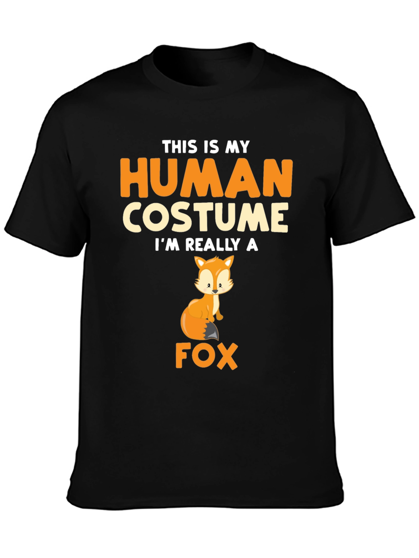 Human Costume Fox T-Shirt