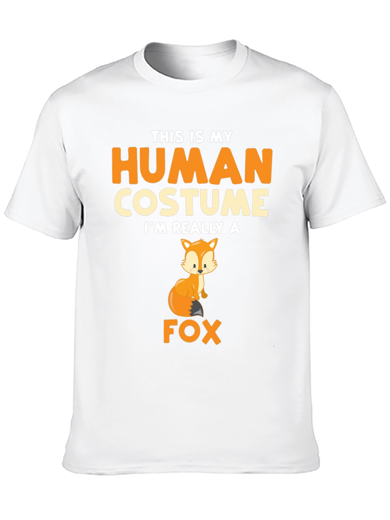 Human Costume Fox T-Shirt