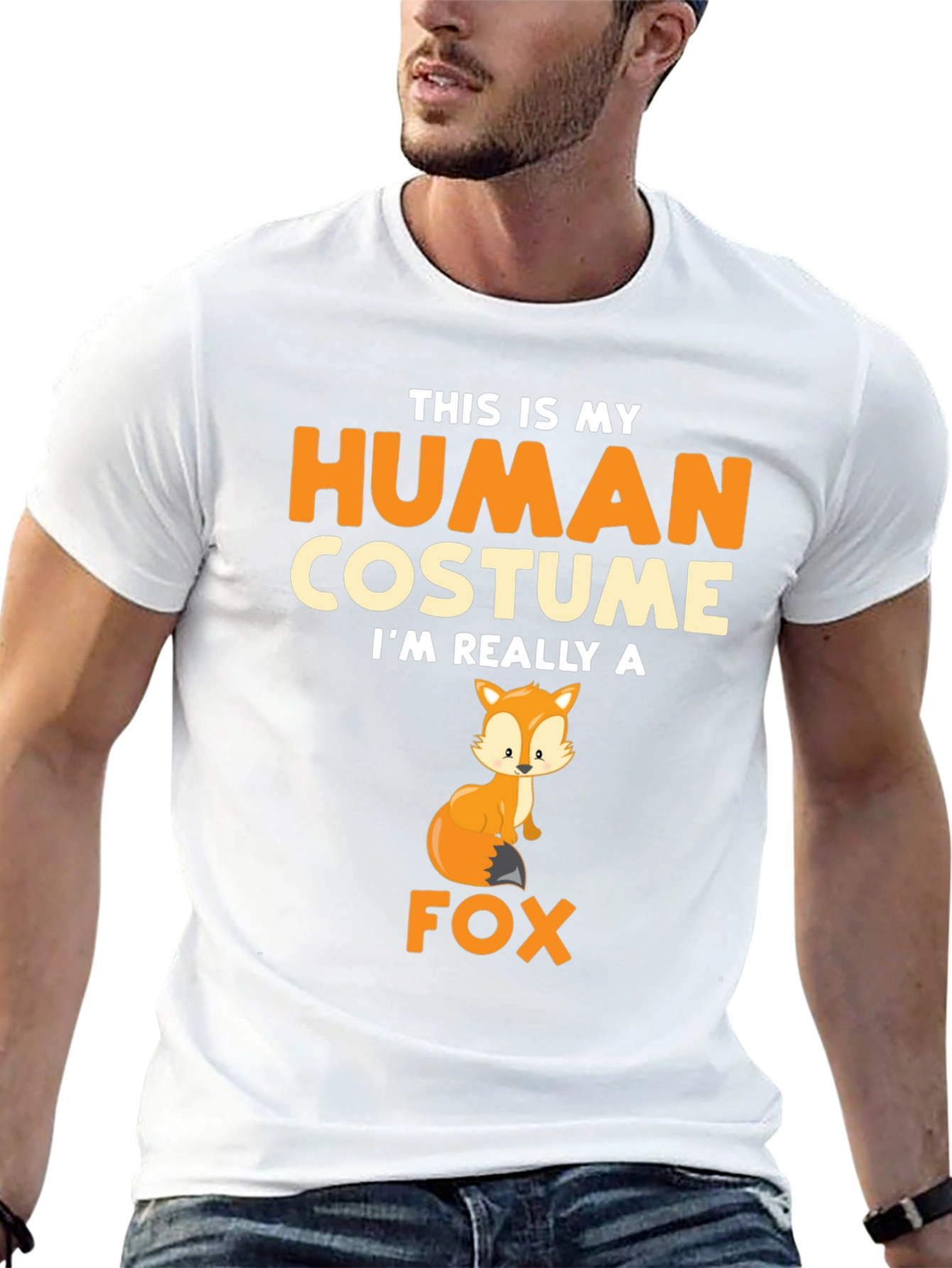 Human Costume Fox T-Shirt