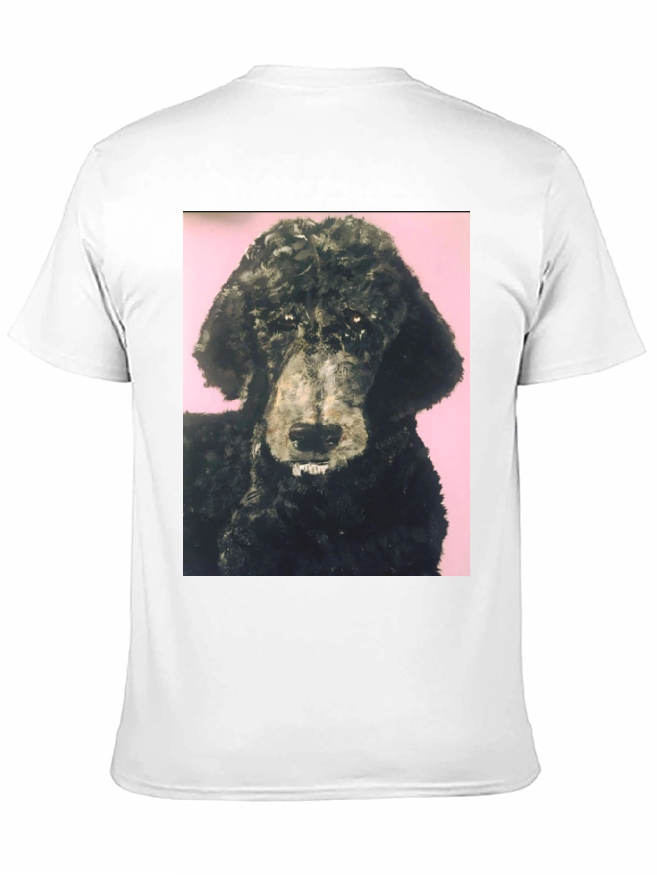 Black Poodle Graphic Tee - Unique Pet Lover Shirt
