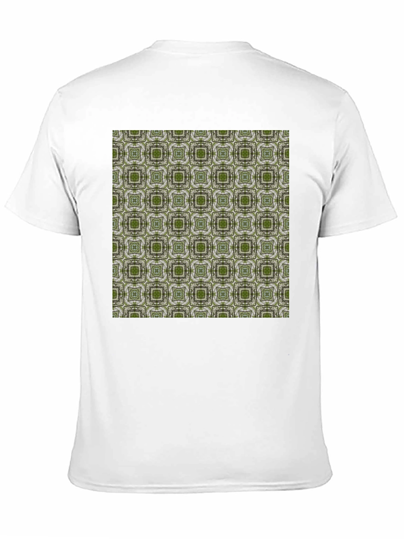 Patterned Black T-Shirt