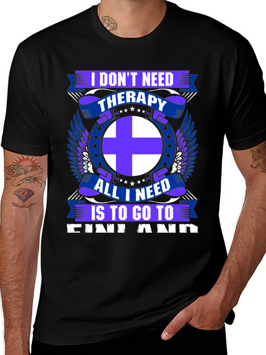 Finland Therapy T-Shirt - Country Pride