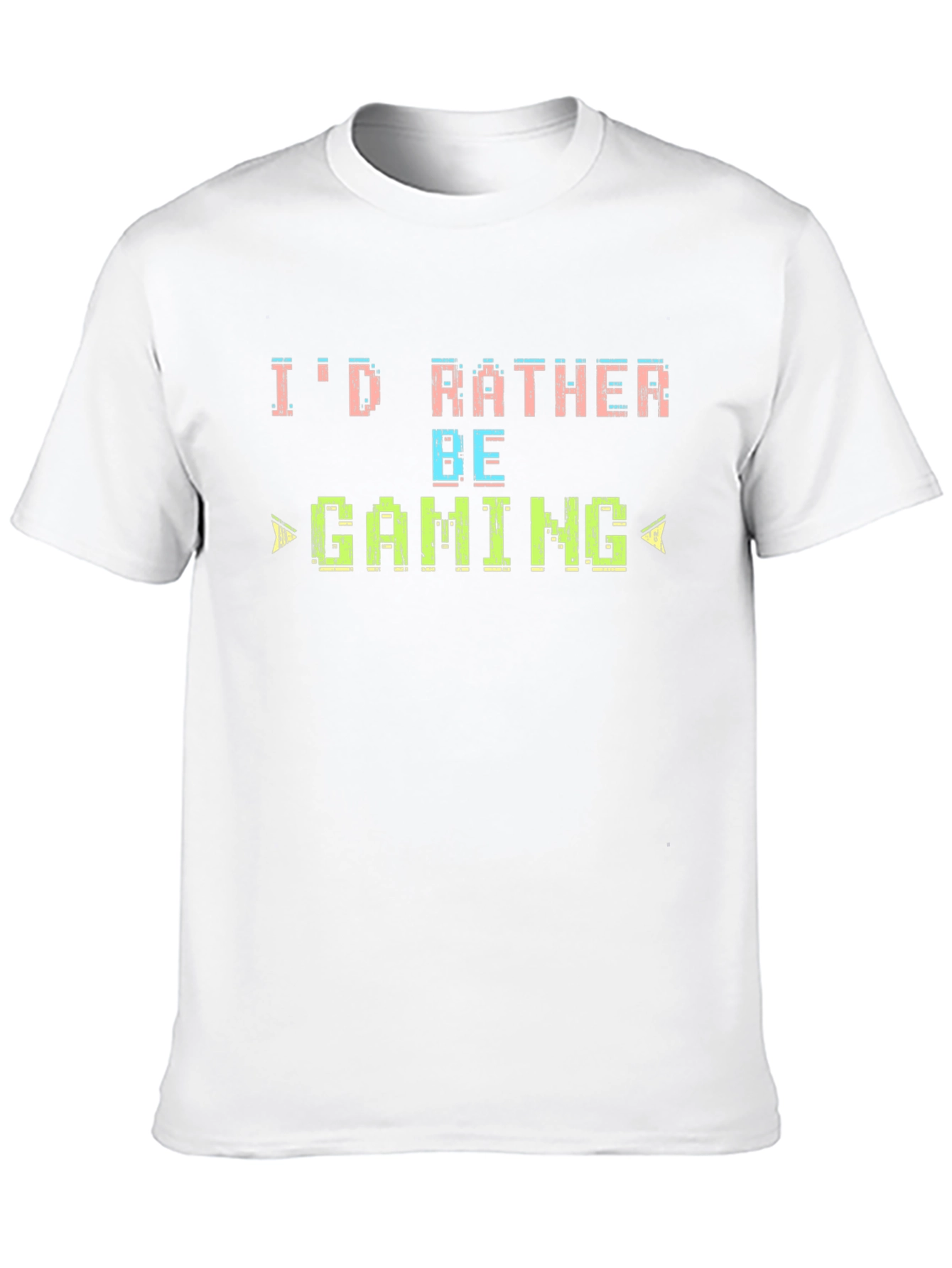 Id Rather Be Gaming Graphic Tee - Black