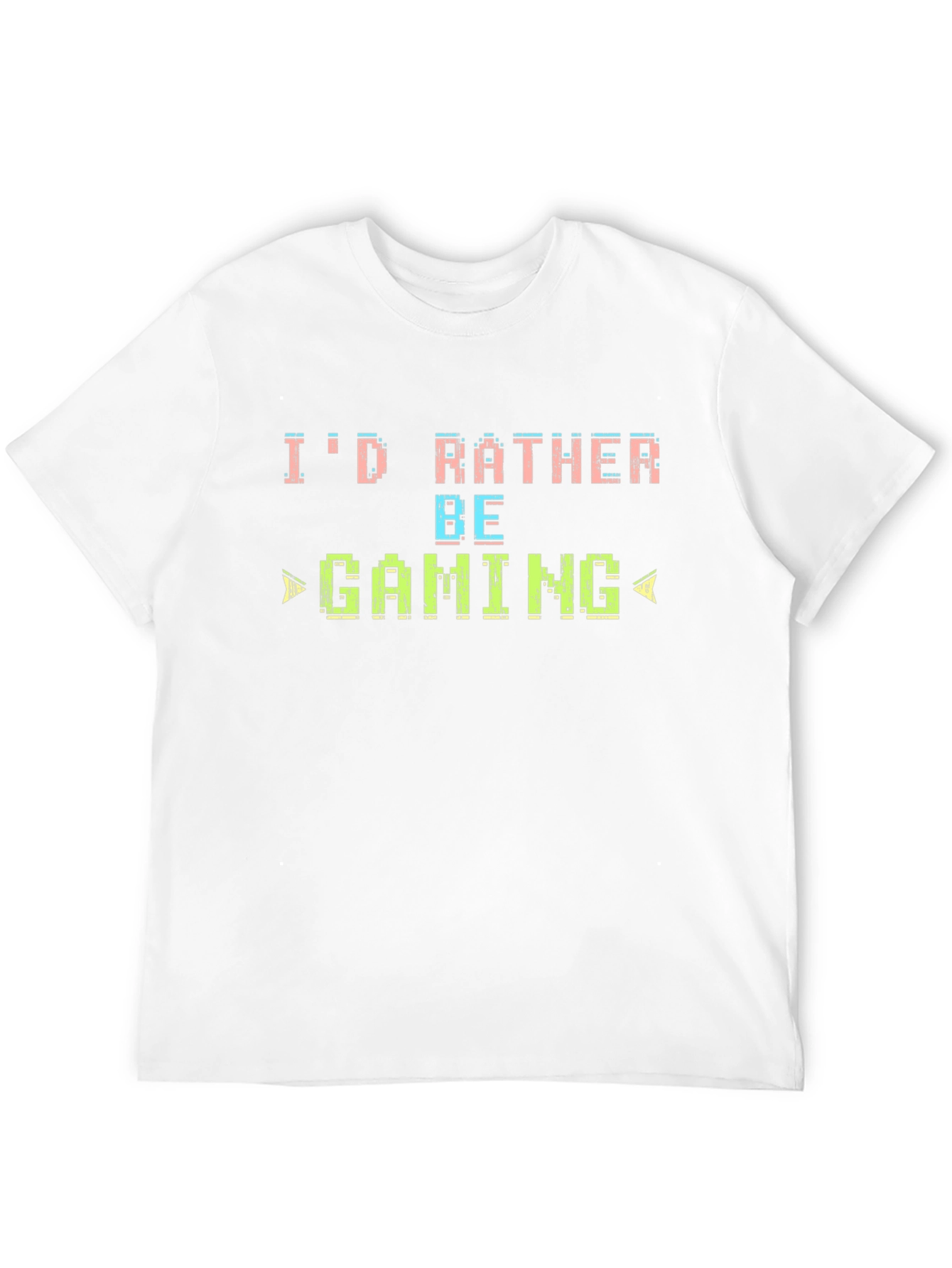 Id Rather Be Gaming Graphic Tee - Black