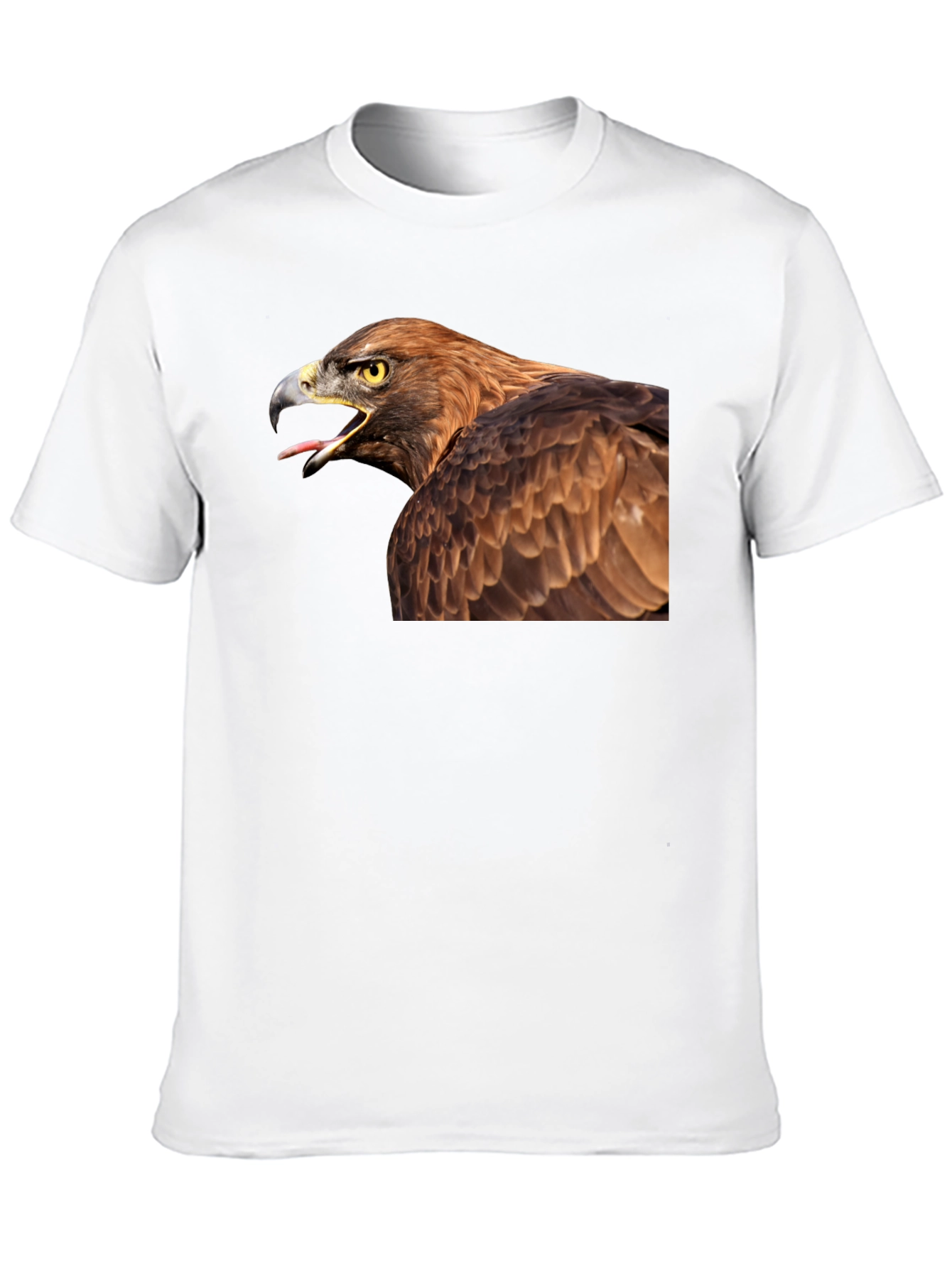 Eagle Graphic T-Shirt - Black Cotton Tee