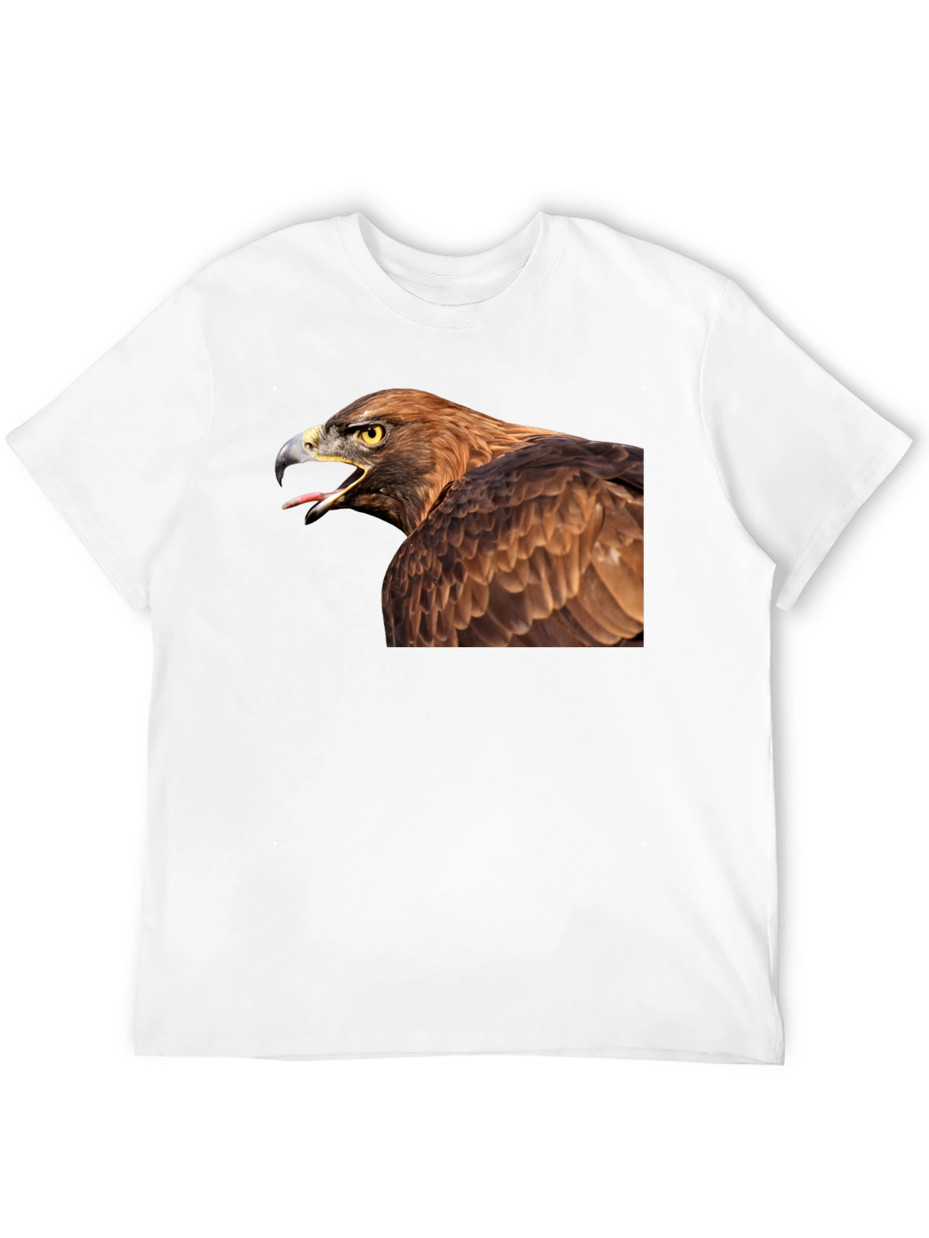 Eagle Graphic T-Shirt - Black Cotton Tee