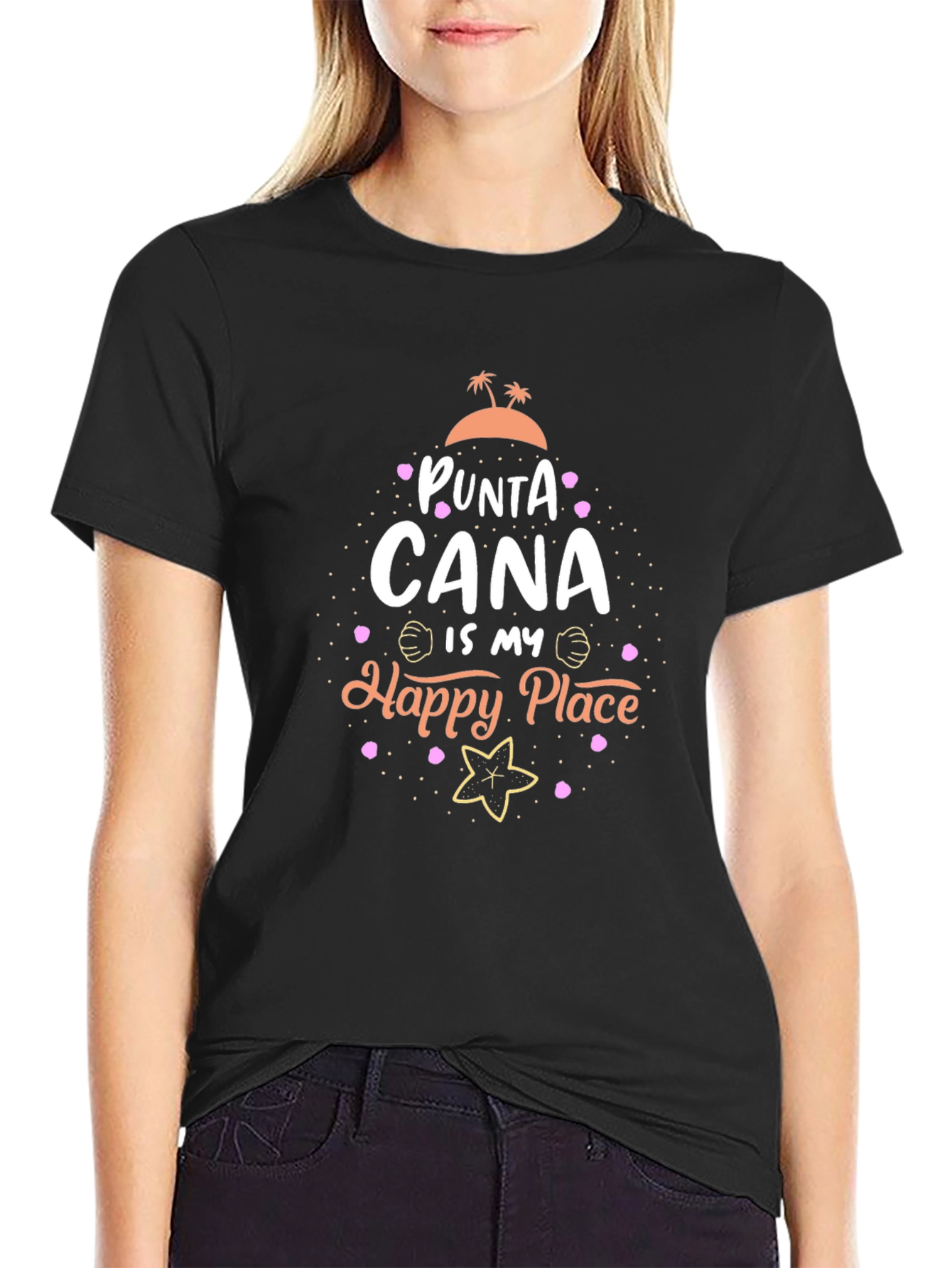Punta Cana is My Happy Place Graphic Tee