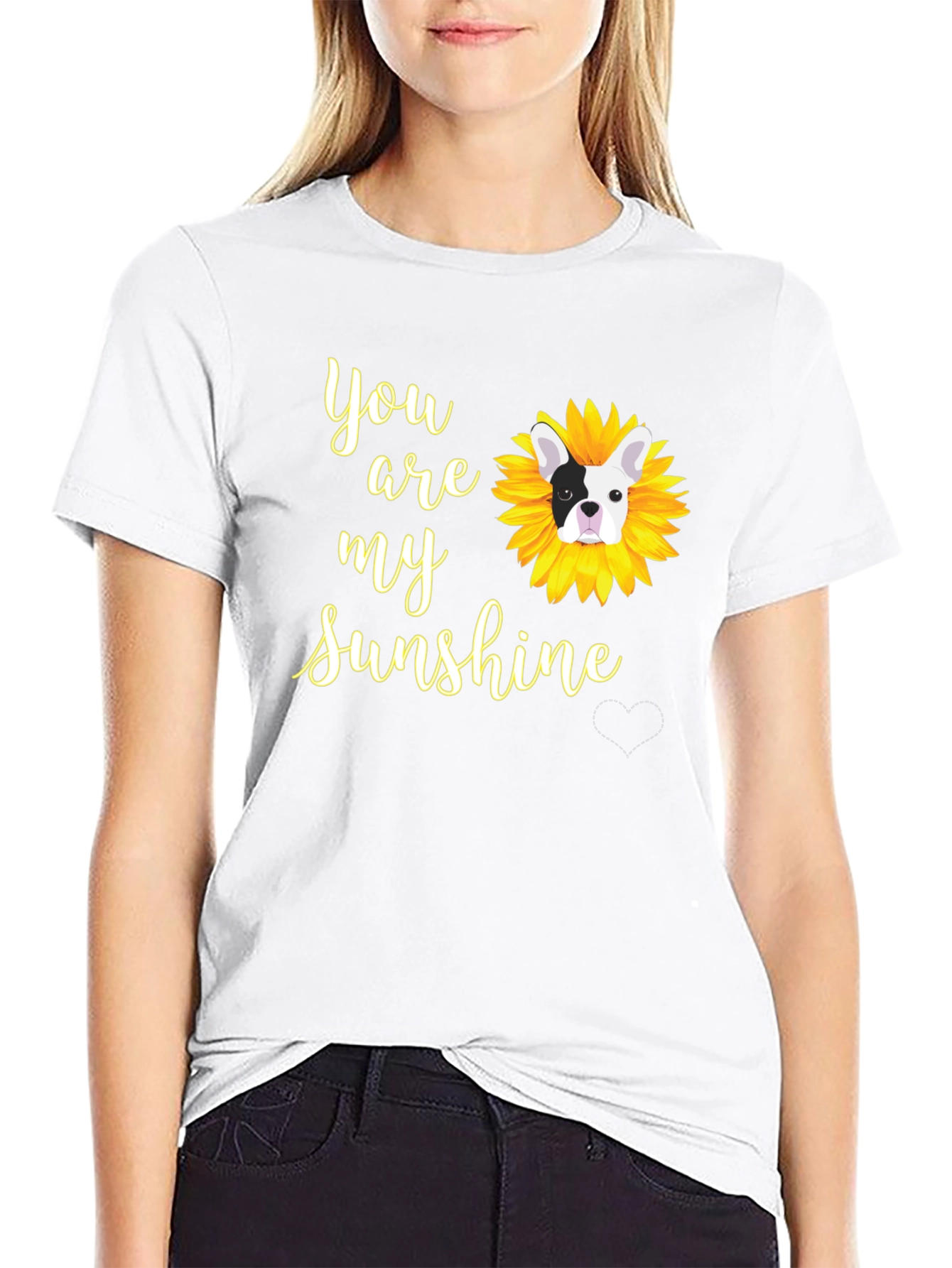 You Are My Sunshine Bulldog T-Shirt – Cute Dog Lover Tee