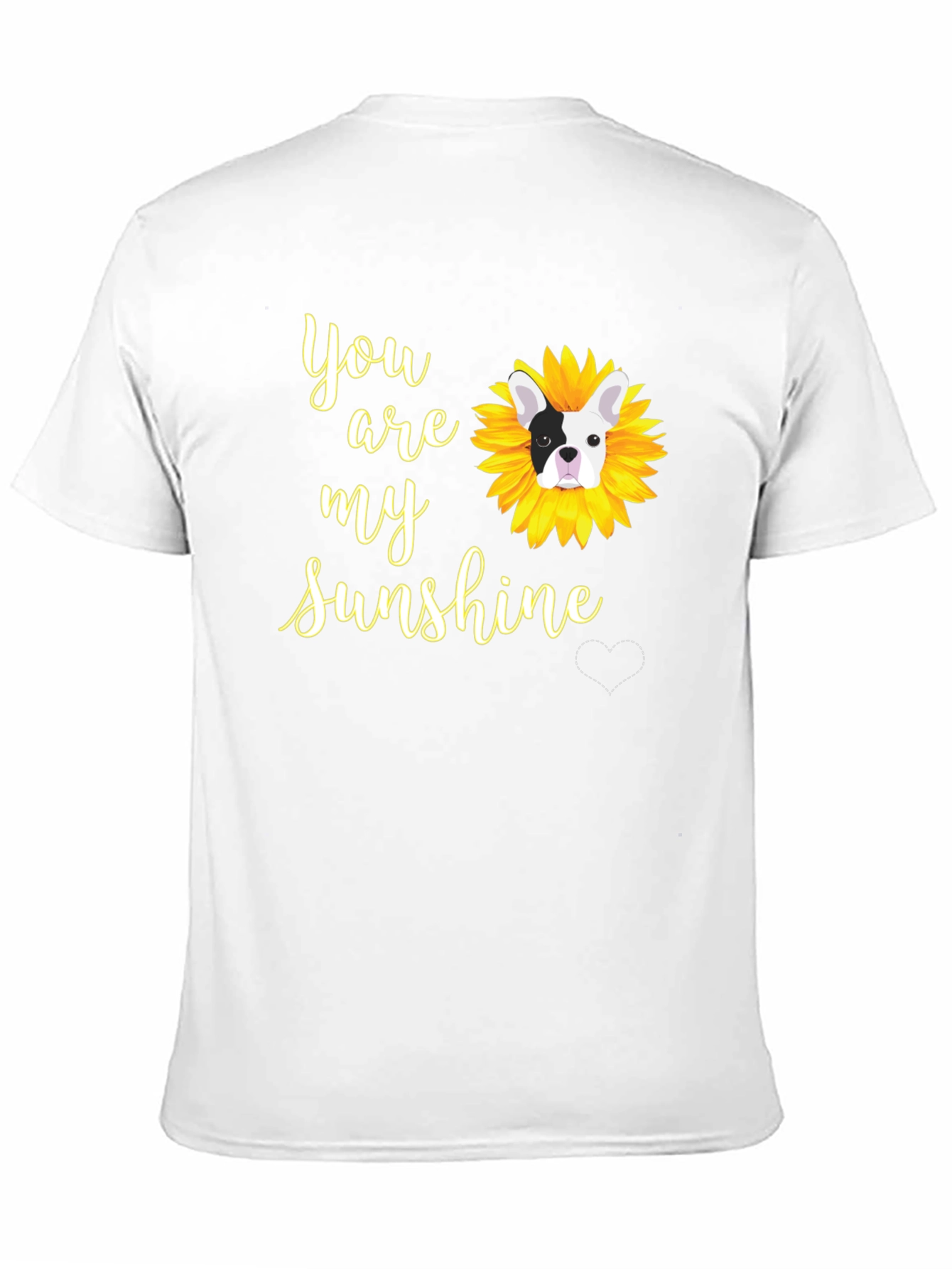 You Are My Sunshine Bulldog T-Shirt – Cute Dog Lover Tee