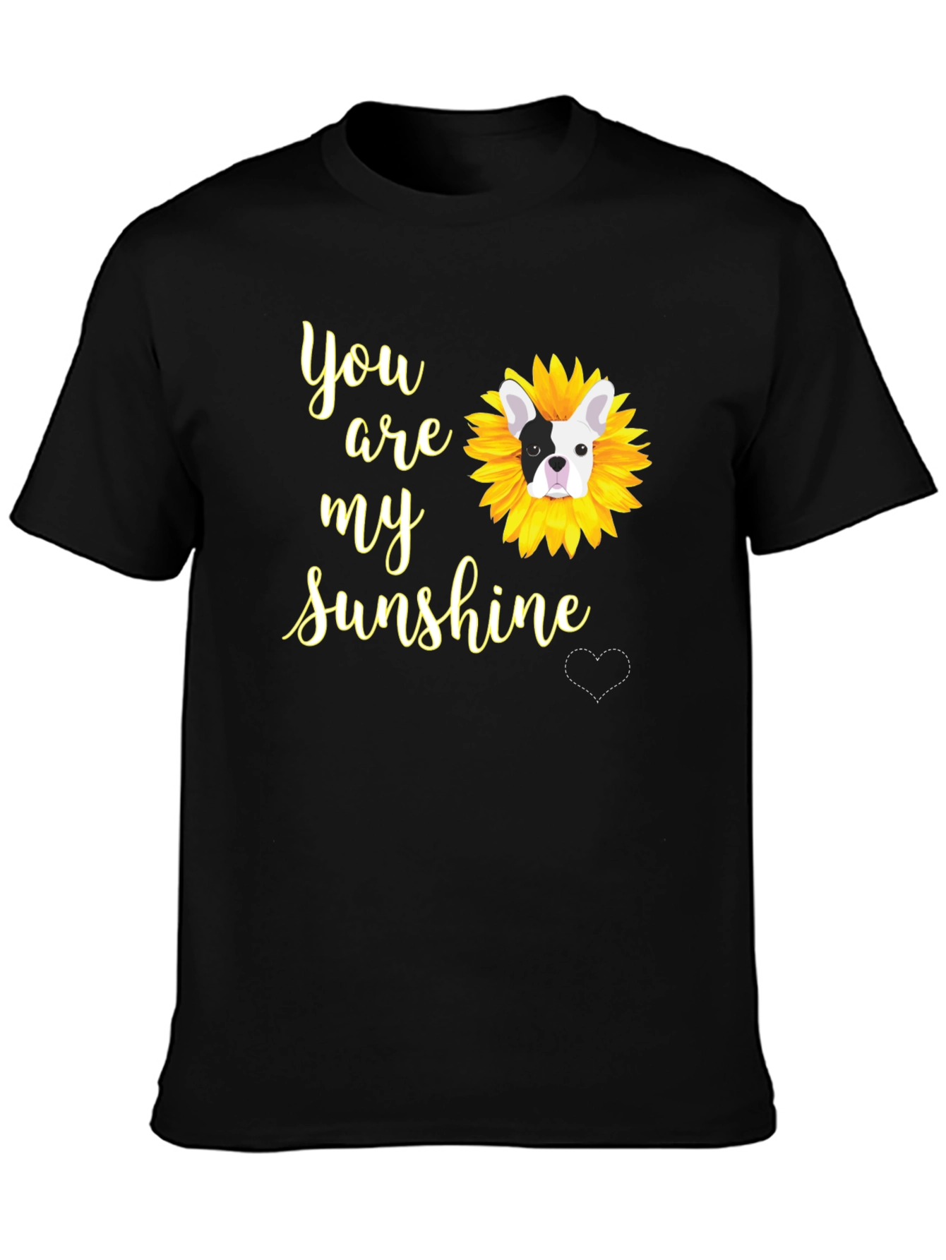 You Are My Sunshine Bulldog T-Shirt – Cute Dog Lover Tee