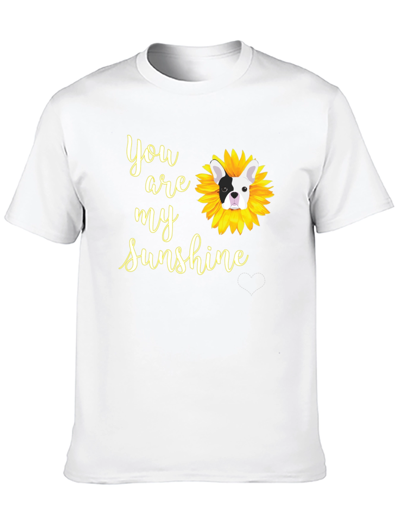 You Are My Sunshine Bulldog T-Shirt – Cute Dog Lover Tee