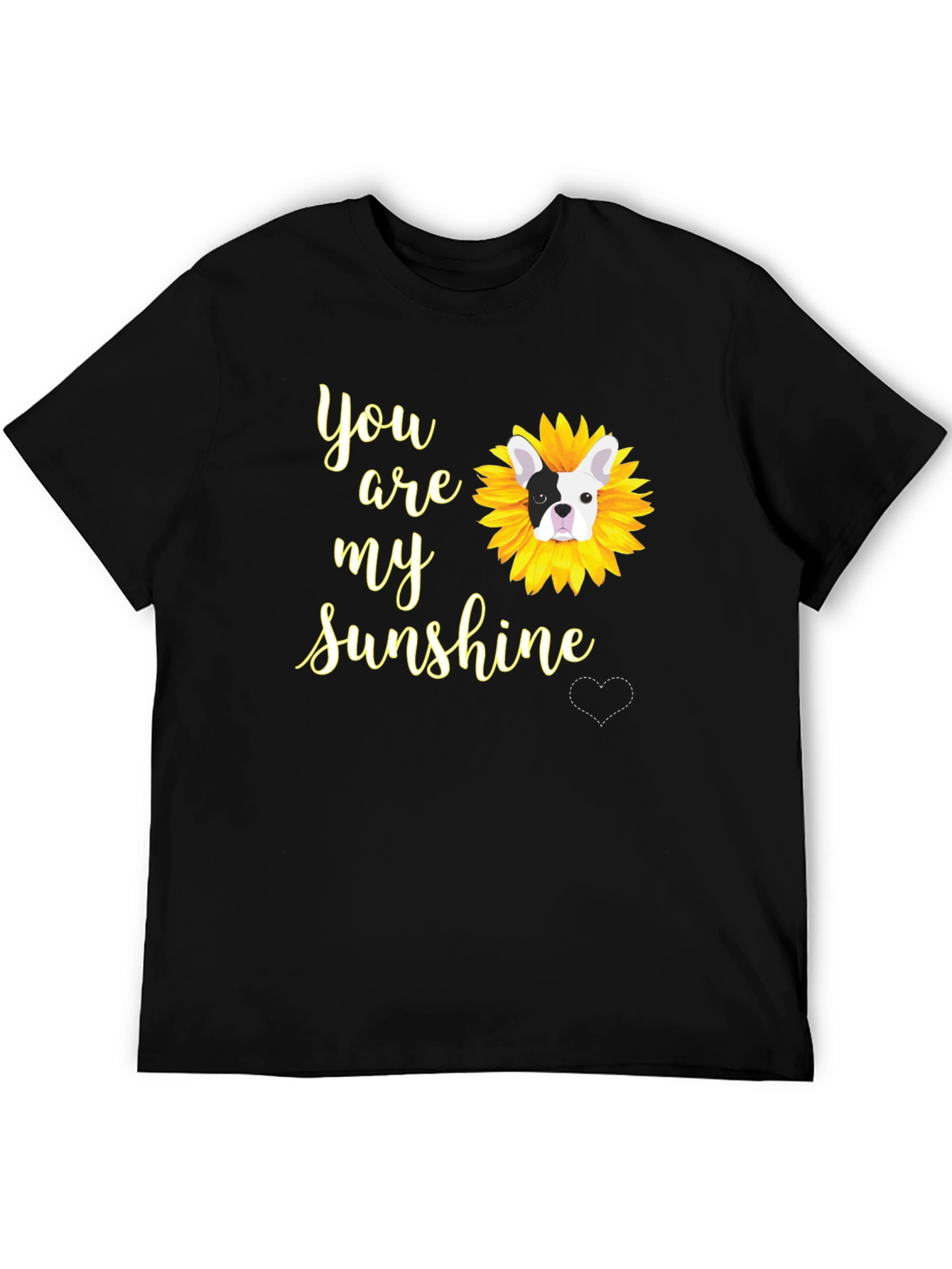 You Are My Sunshine Bulldog T-Shirt – Cute Dog Lover Tee