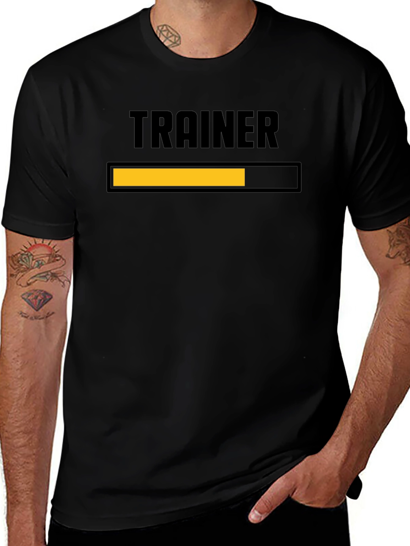 Trainer Loading Bar Graphic T-Shirt