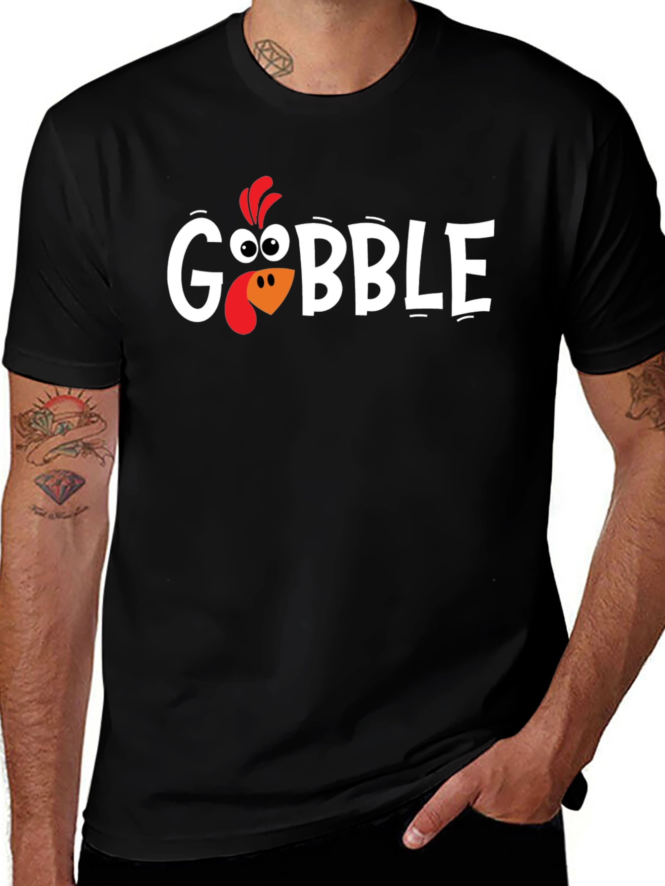 Gobble Turkey Thanksgiving T-Shirt