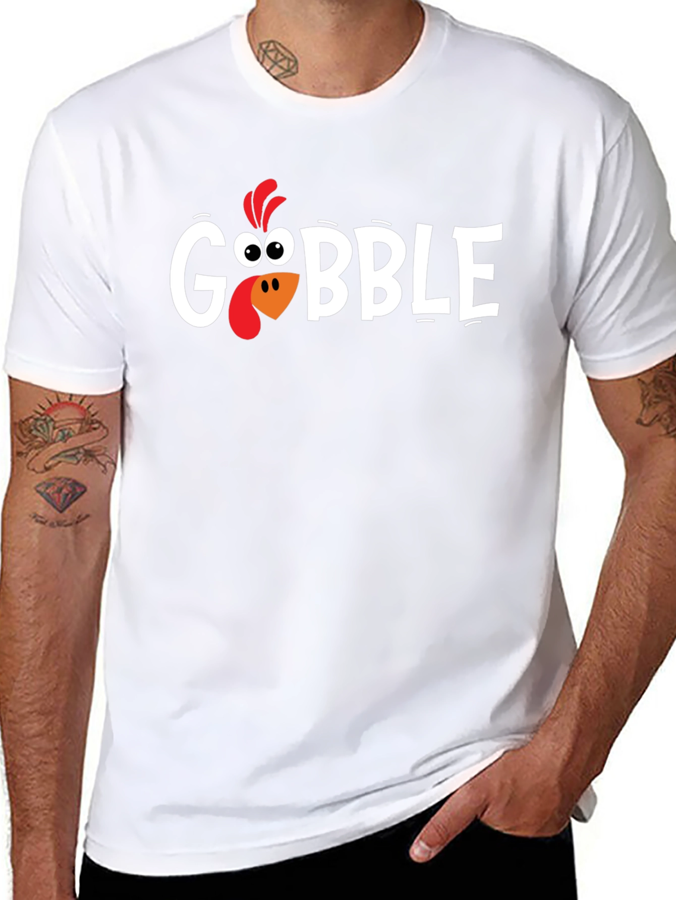 Gobble Turkey Thanksgiving T-Shirt