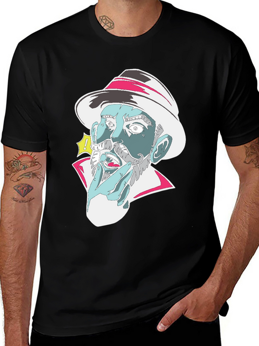 Retro Anime Character Graphic Tee