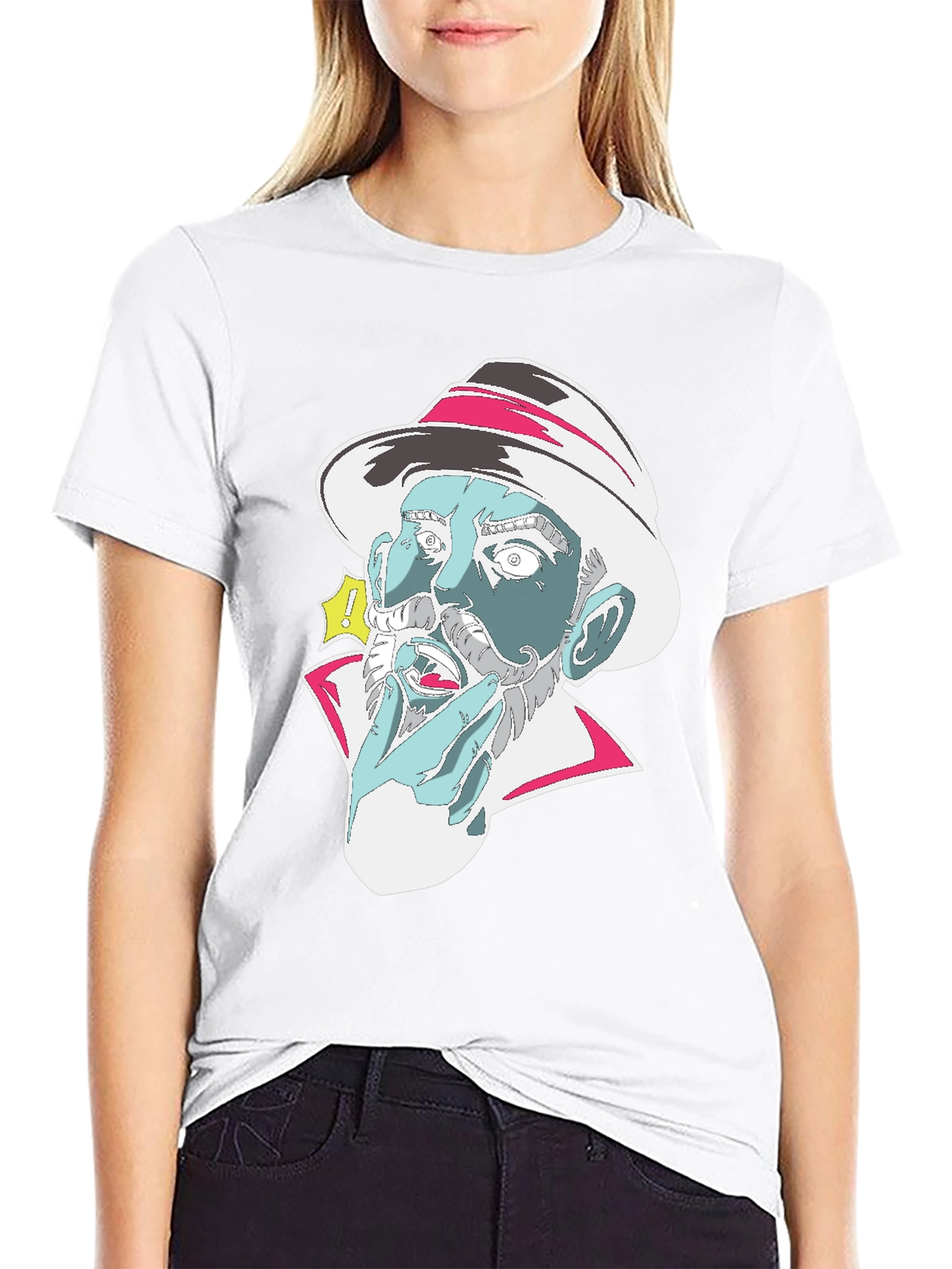 Retro Anime Character Graphic Tee