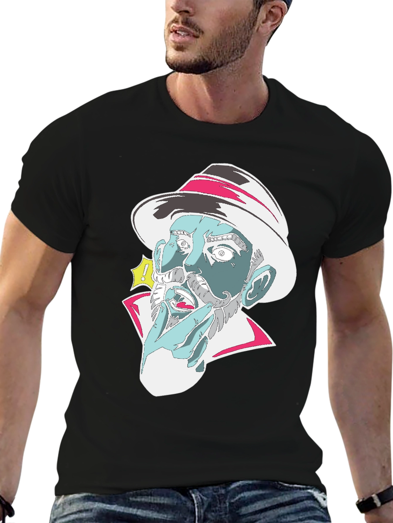 Retro Anime Character Graphic Tee