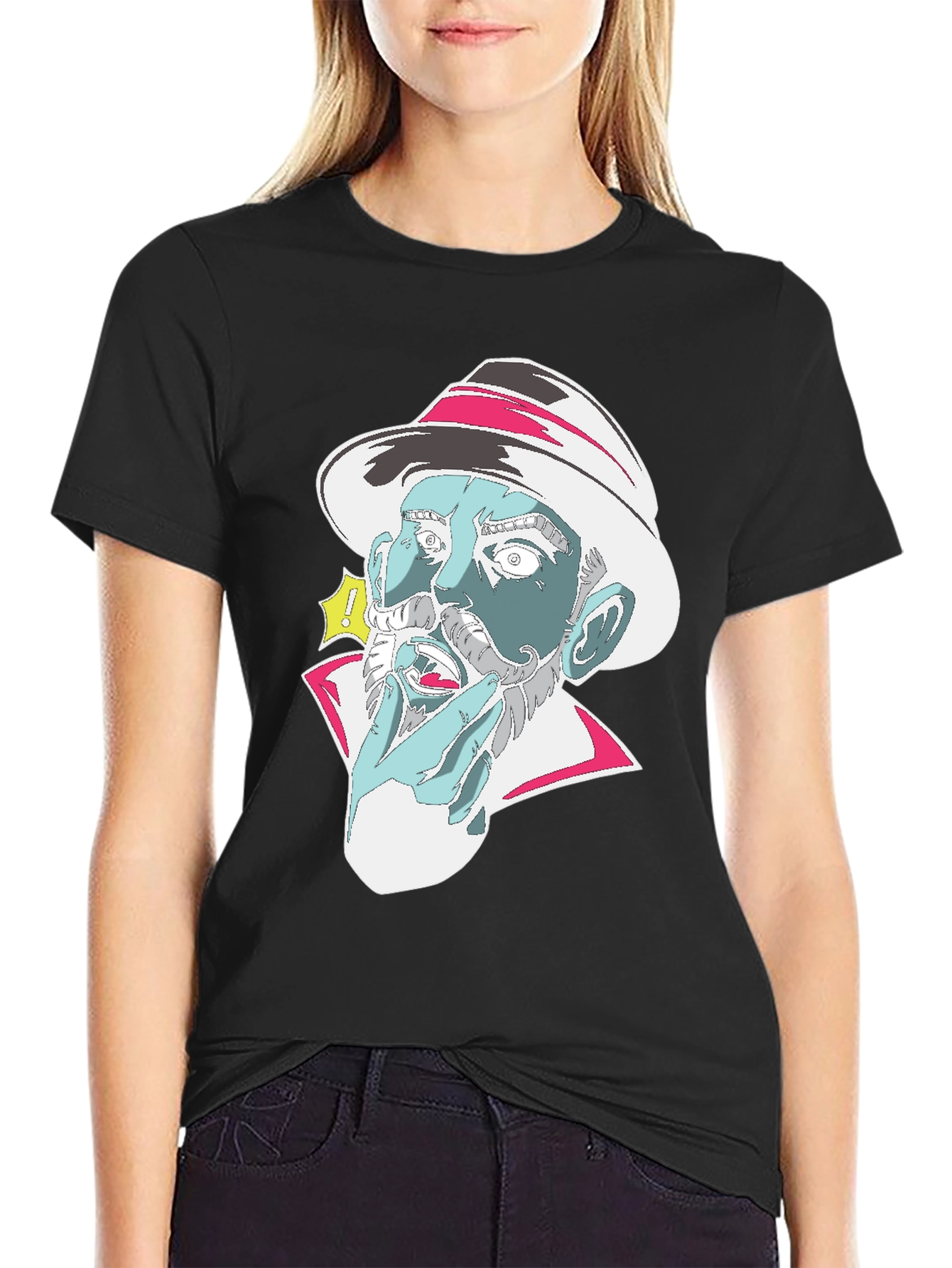 Retro Anime Character Graphic Tee