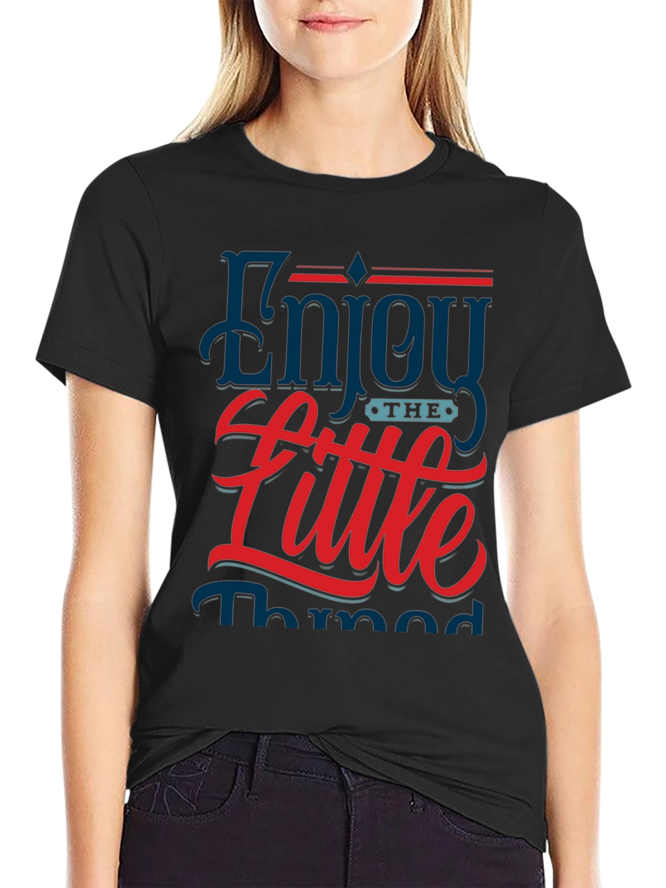 Enjoy The Little Things Graphic T-Shirt