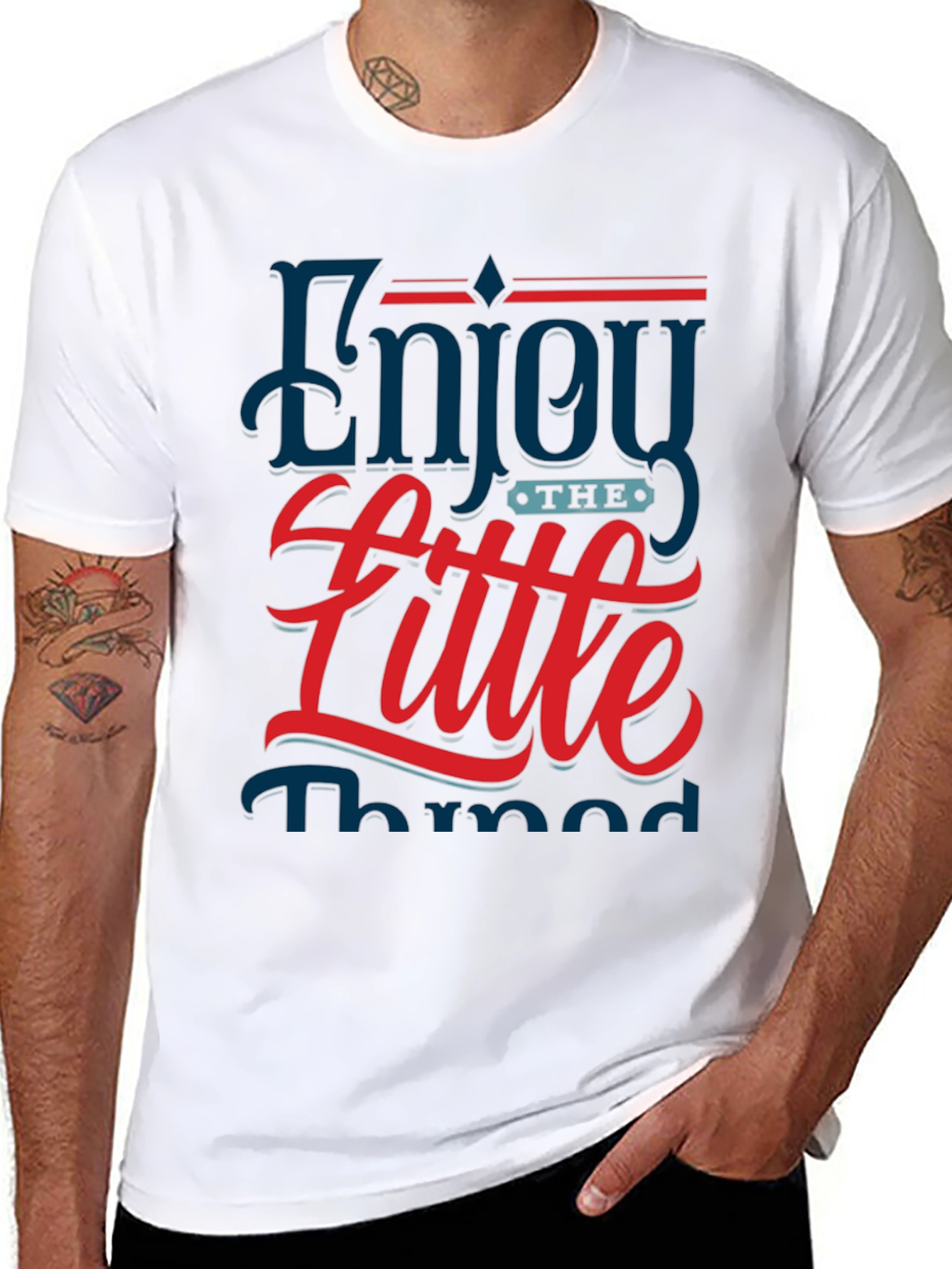 Enjoy The Little Things Graphic T-Shirt