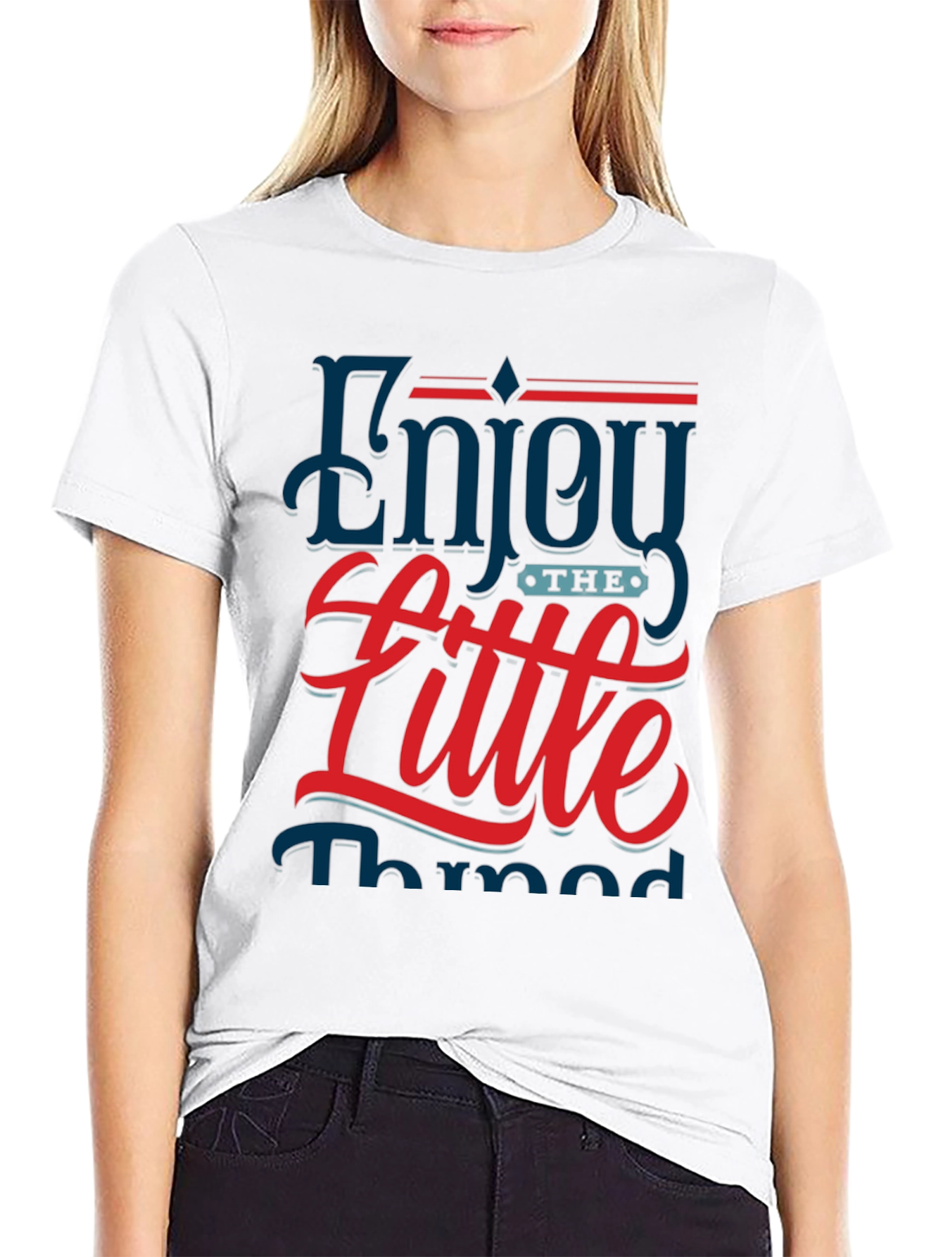 Enjoy The Little Things Graphic T-Shirt