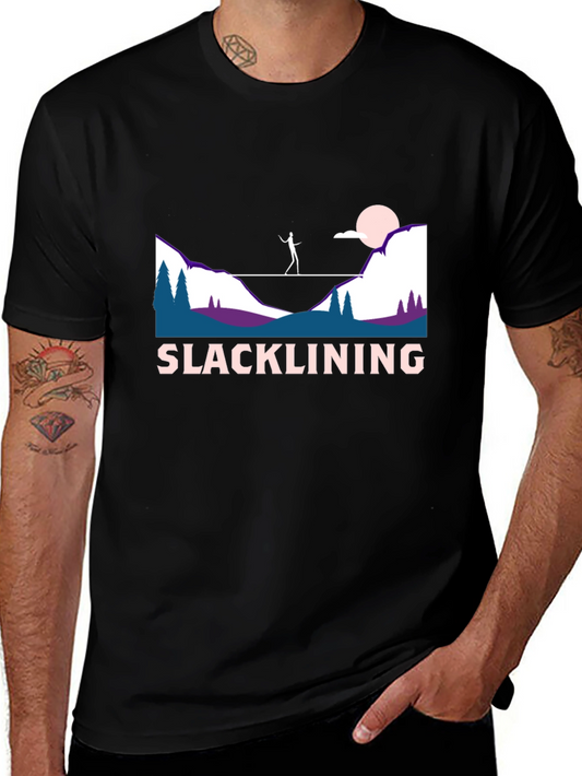 Slacklining Graphic T-Shirt