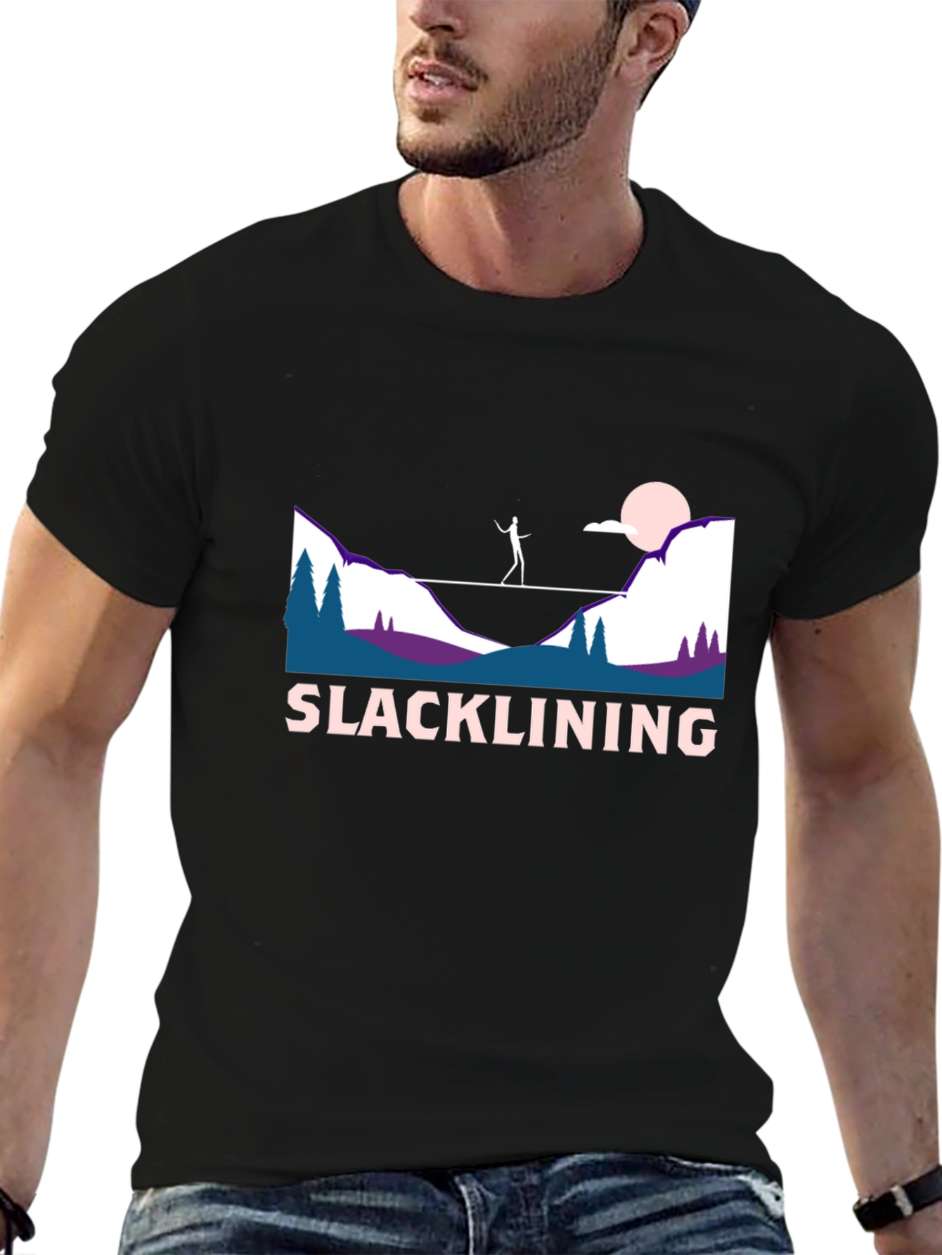 Slacklining Graphic T-Shirt