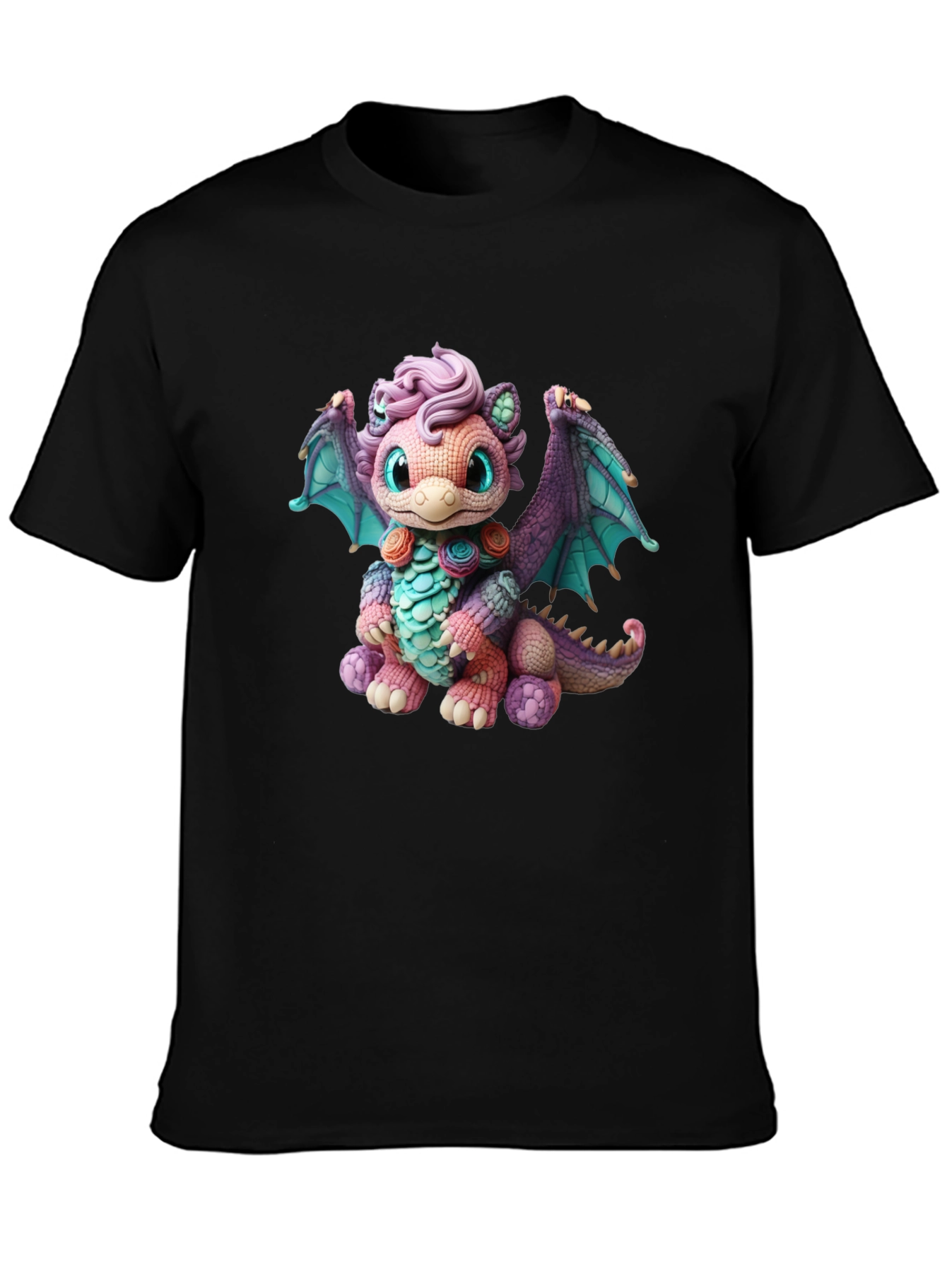 Cute Dragon Graphic Tee - Unique Design