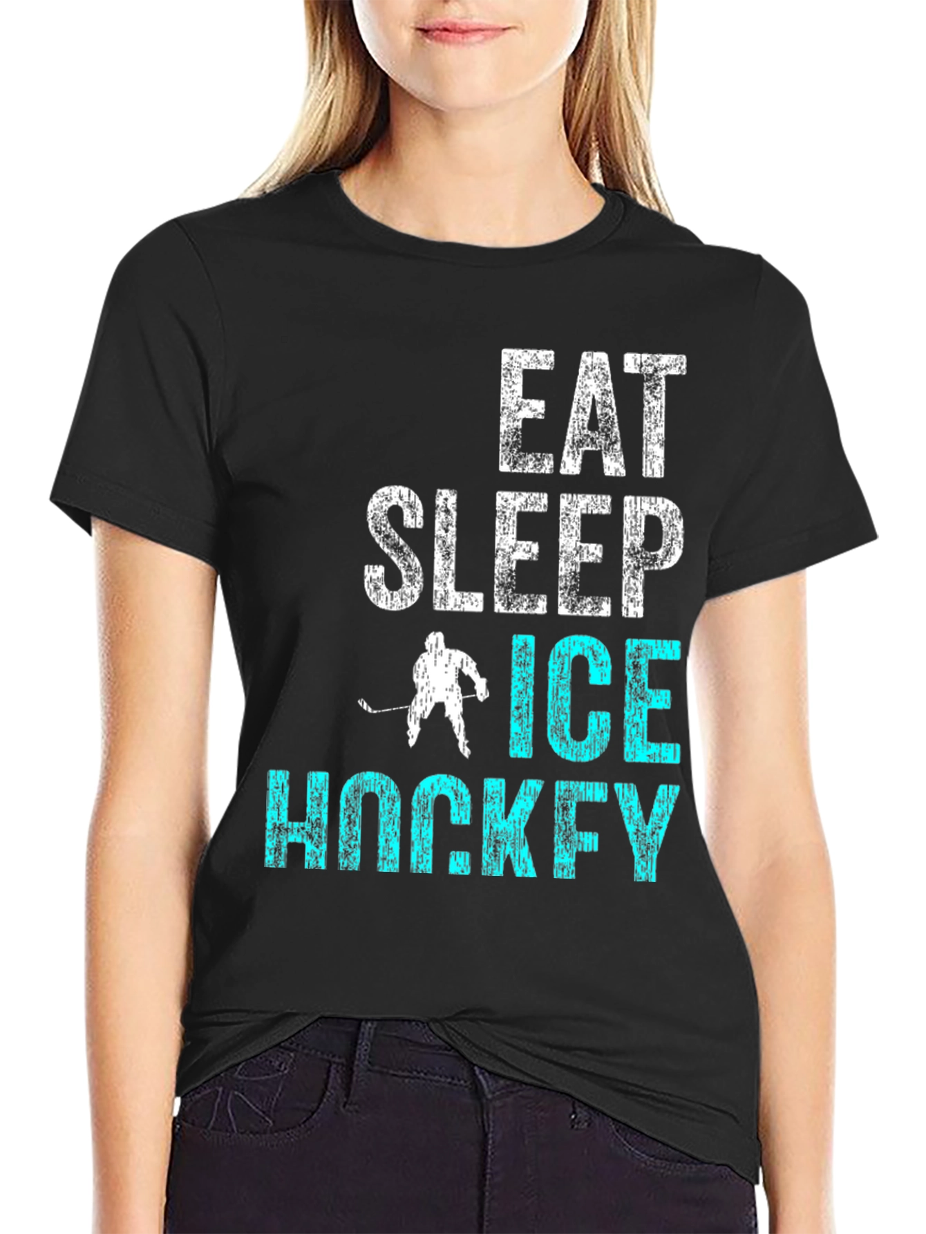 Eat Sleep Ice Hockey T-Shirt