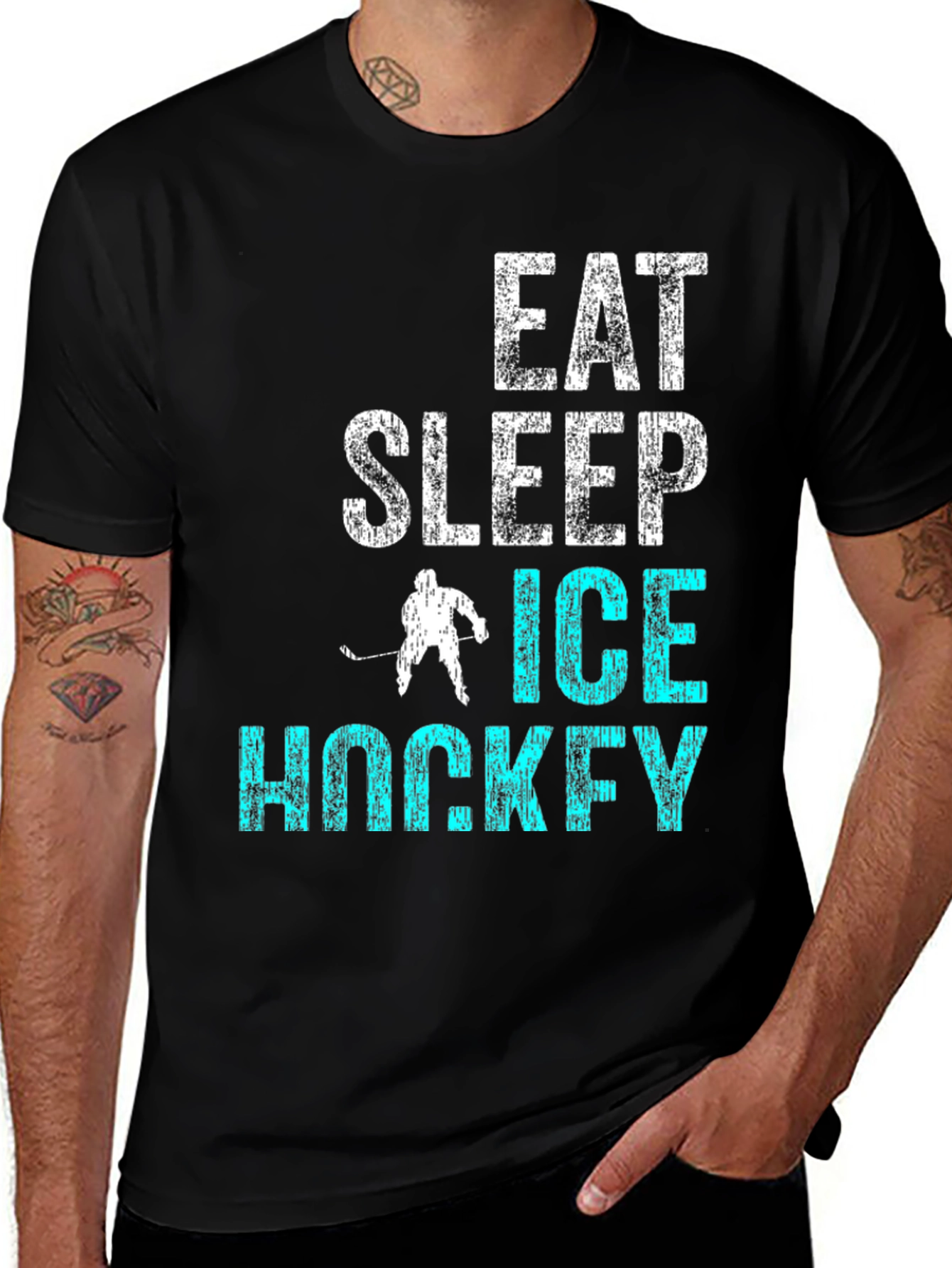 Eat Sleep Ice Hockey T-Shirt