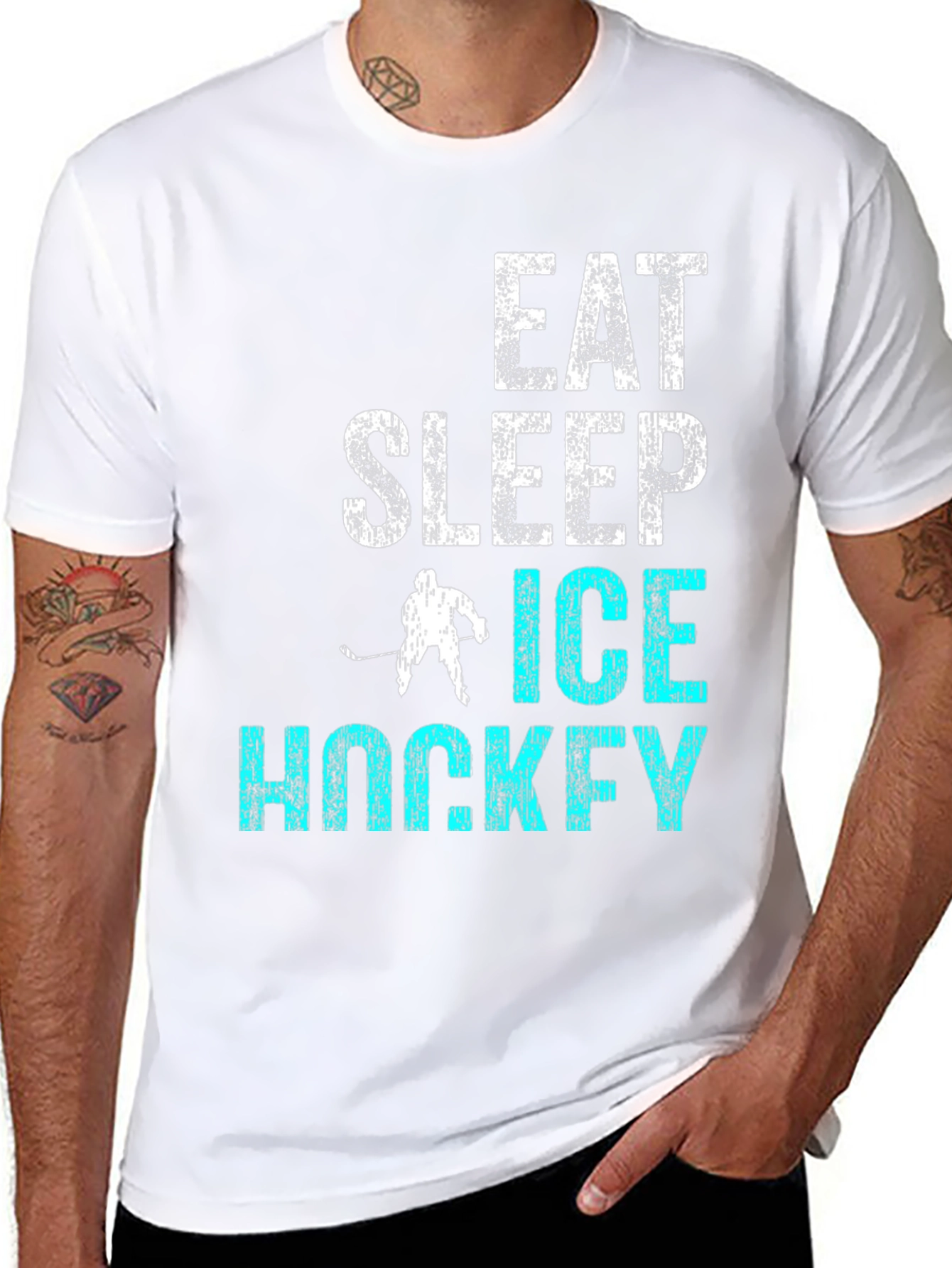 Eat Sleep Ice Hockey T-Shirt