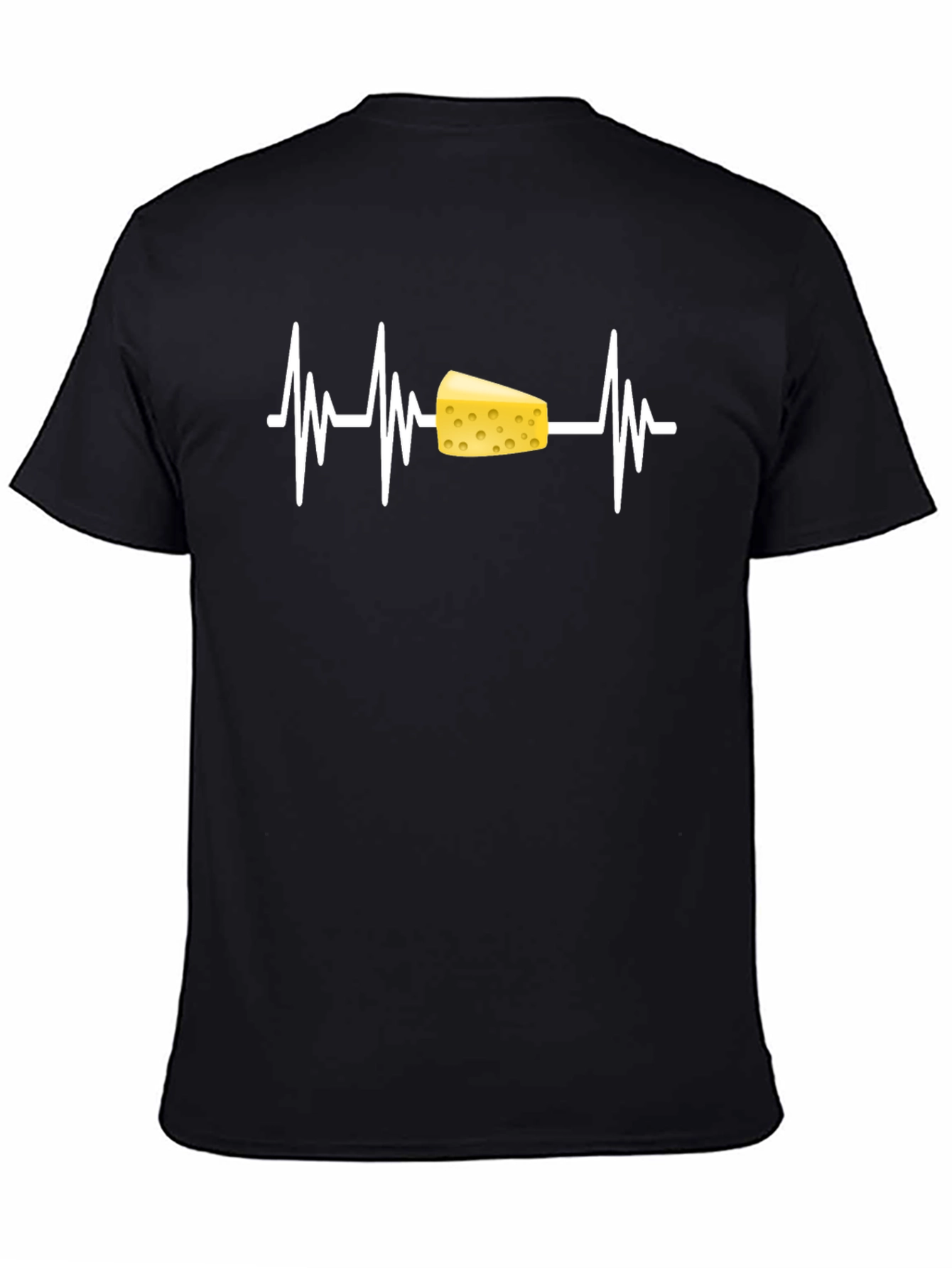 Cheese Heartbeat T-Shirt - Food Lover Tee