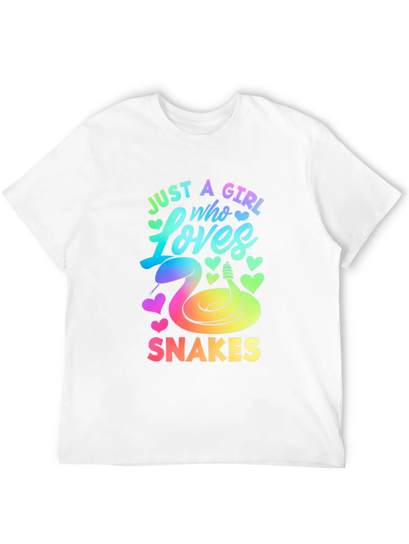 Just A Girl Who Loves Snakes T-Shirt