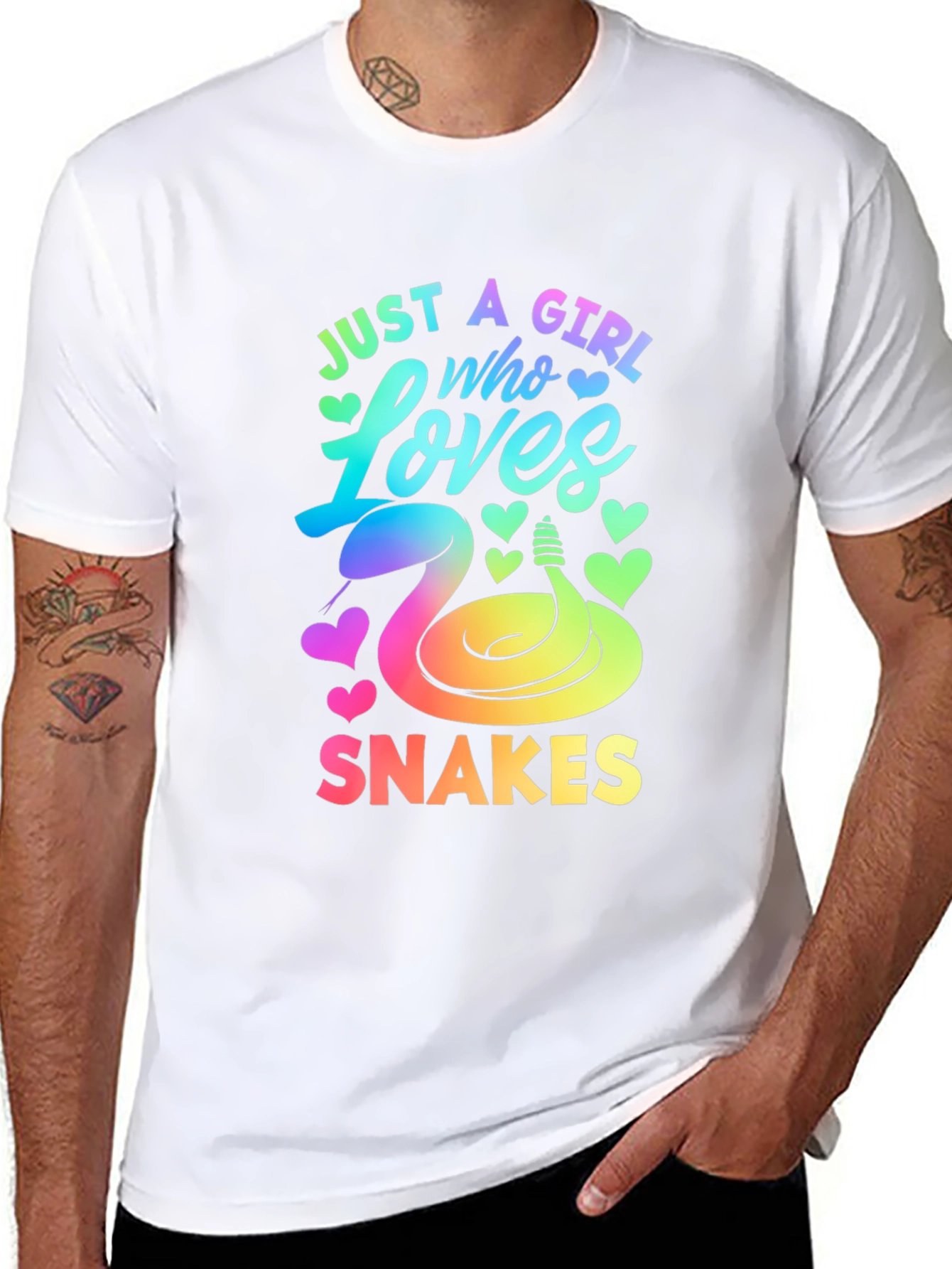 Just A Girl Who Loves Snakes T-Shirt