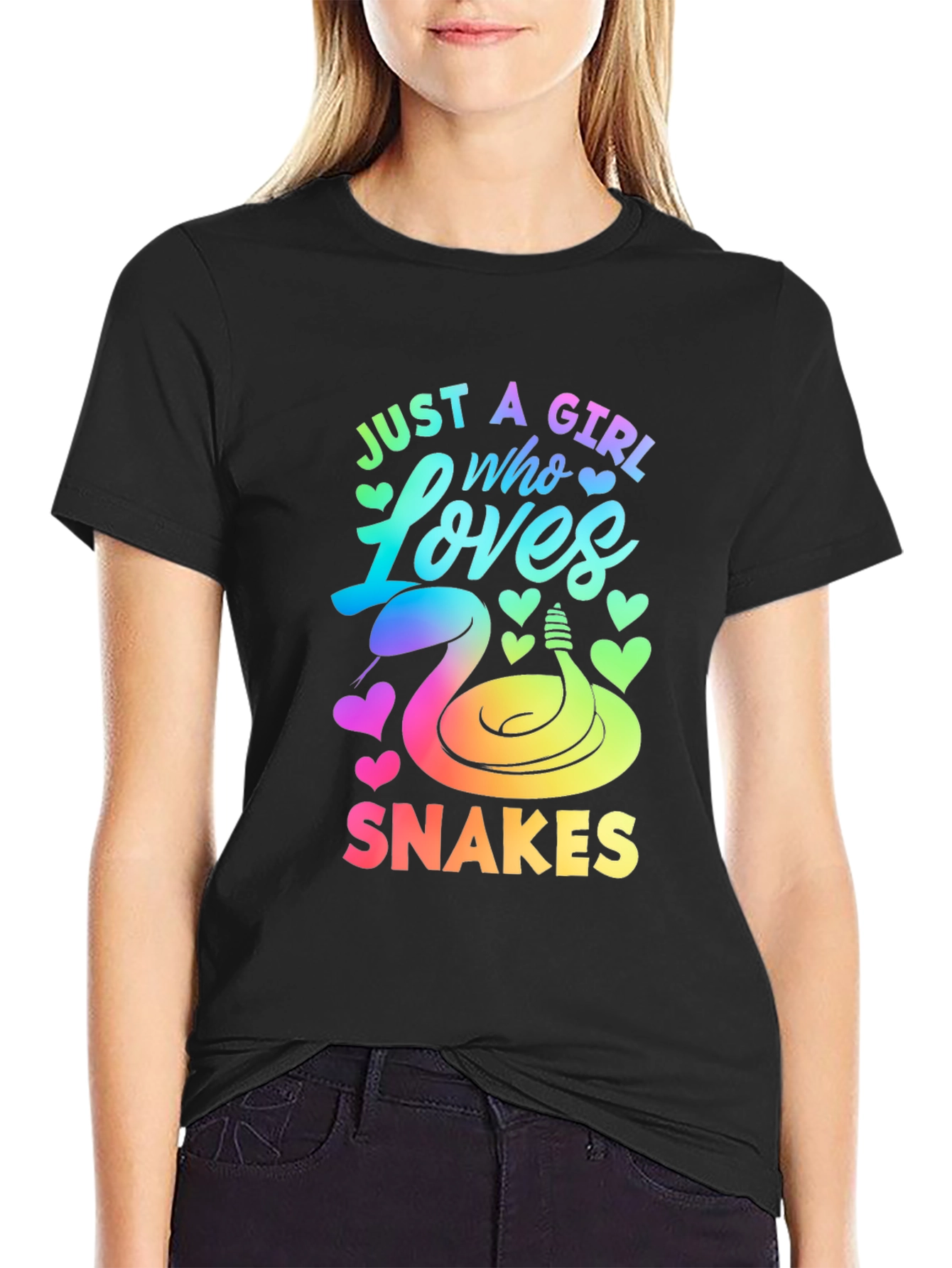 Just A Girl Who Loves Snakes T-Shirt