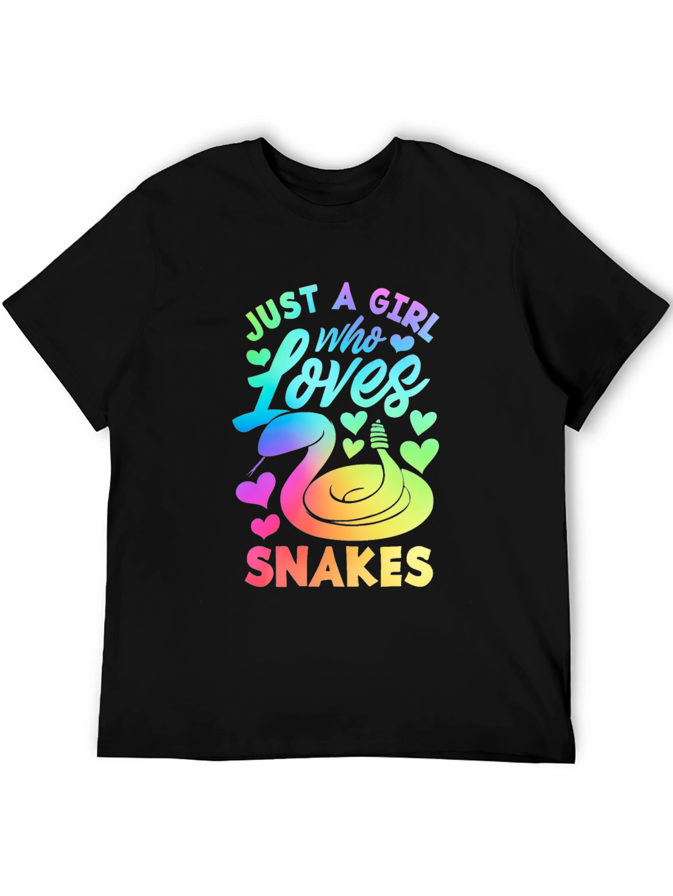 Just A Girl Who Loves Snakes T-Shirt