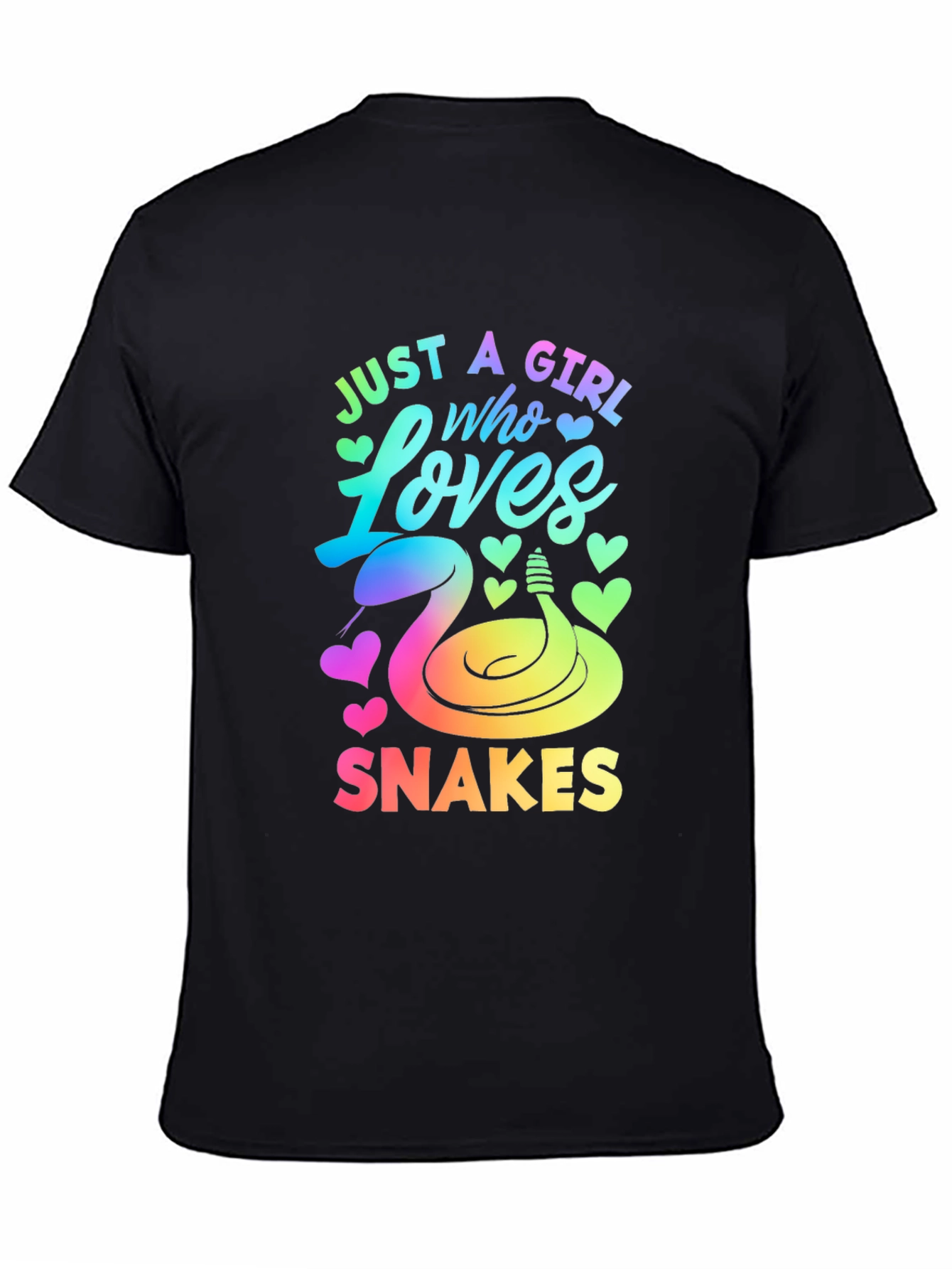 Just A Girl Who Loves Snakes T-Shirt