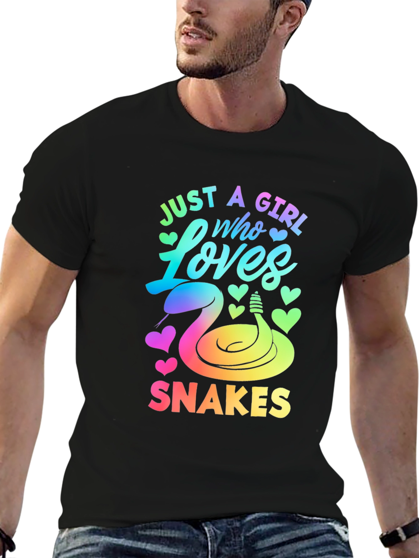 Just A Girl Who Loves Snakes T-Shirt