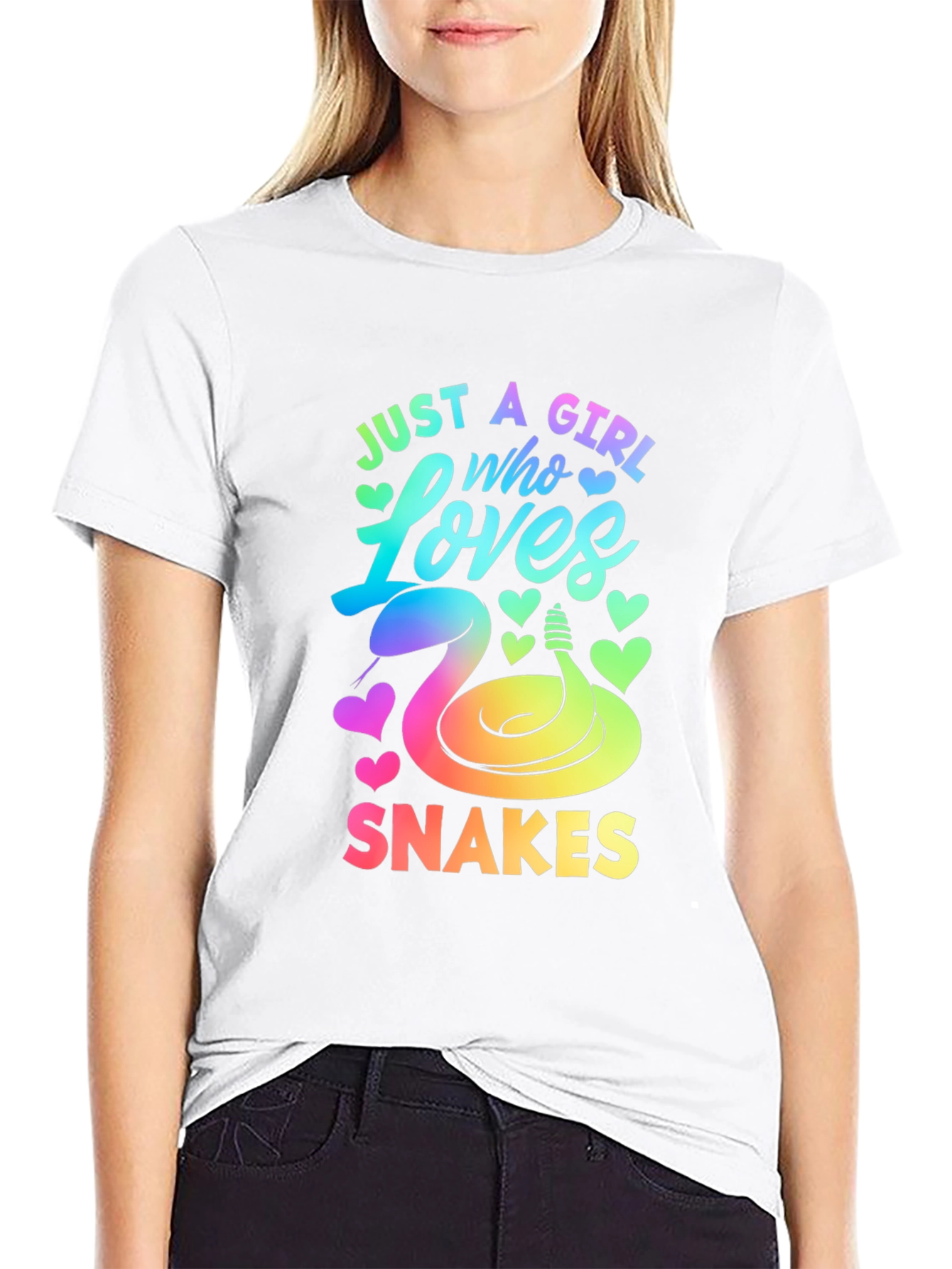 Just A Girl Who Loves Snakes T-Shirt