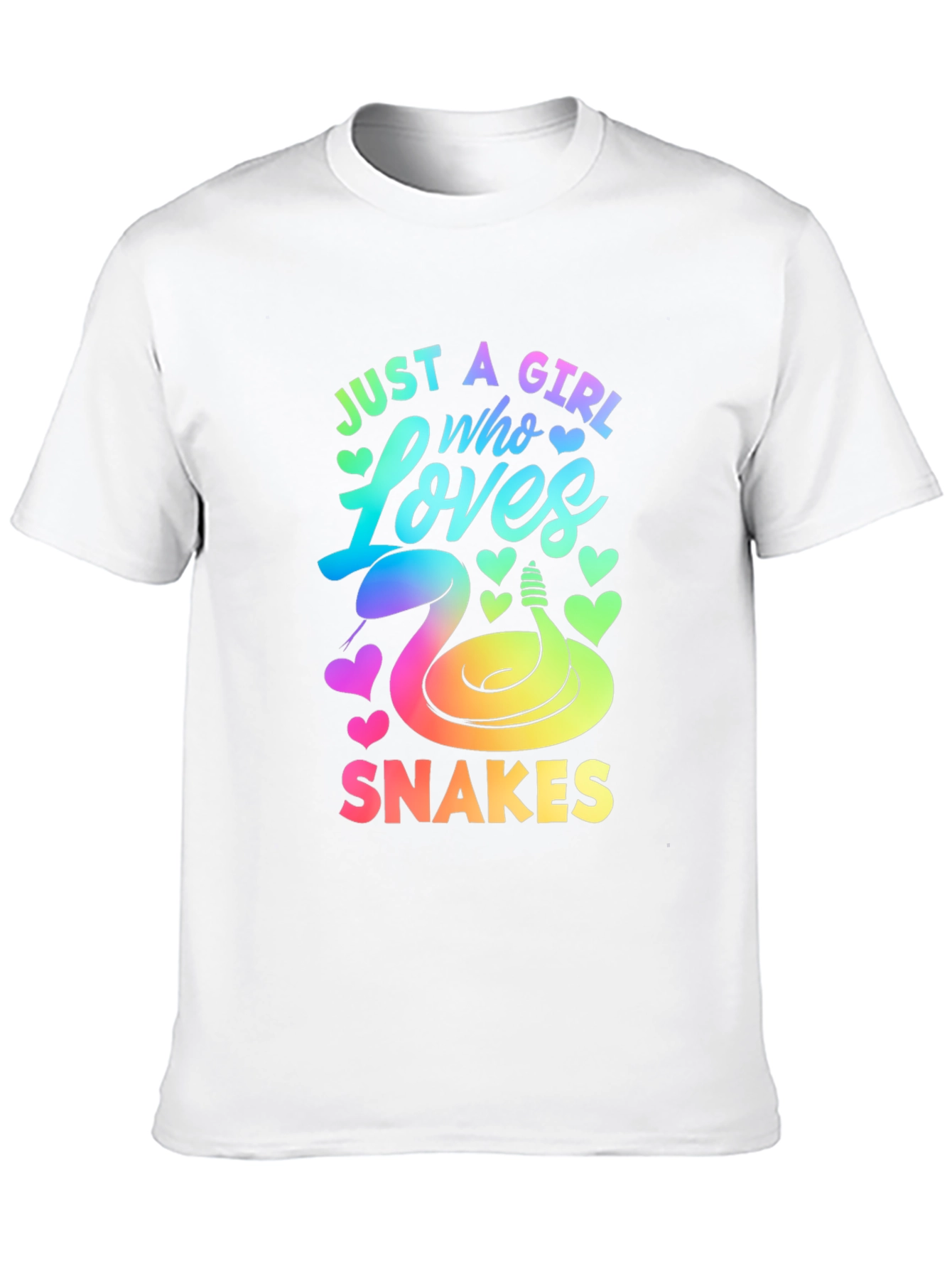 Just A Girl Who Loves Snakes T-Shirt