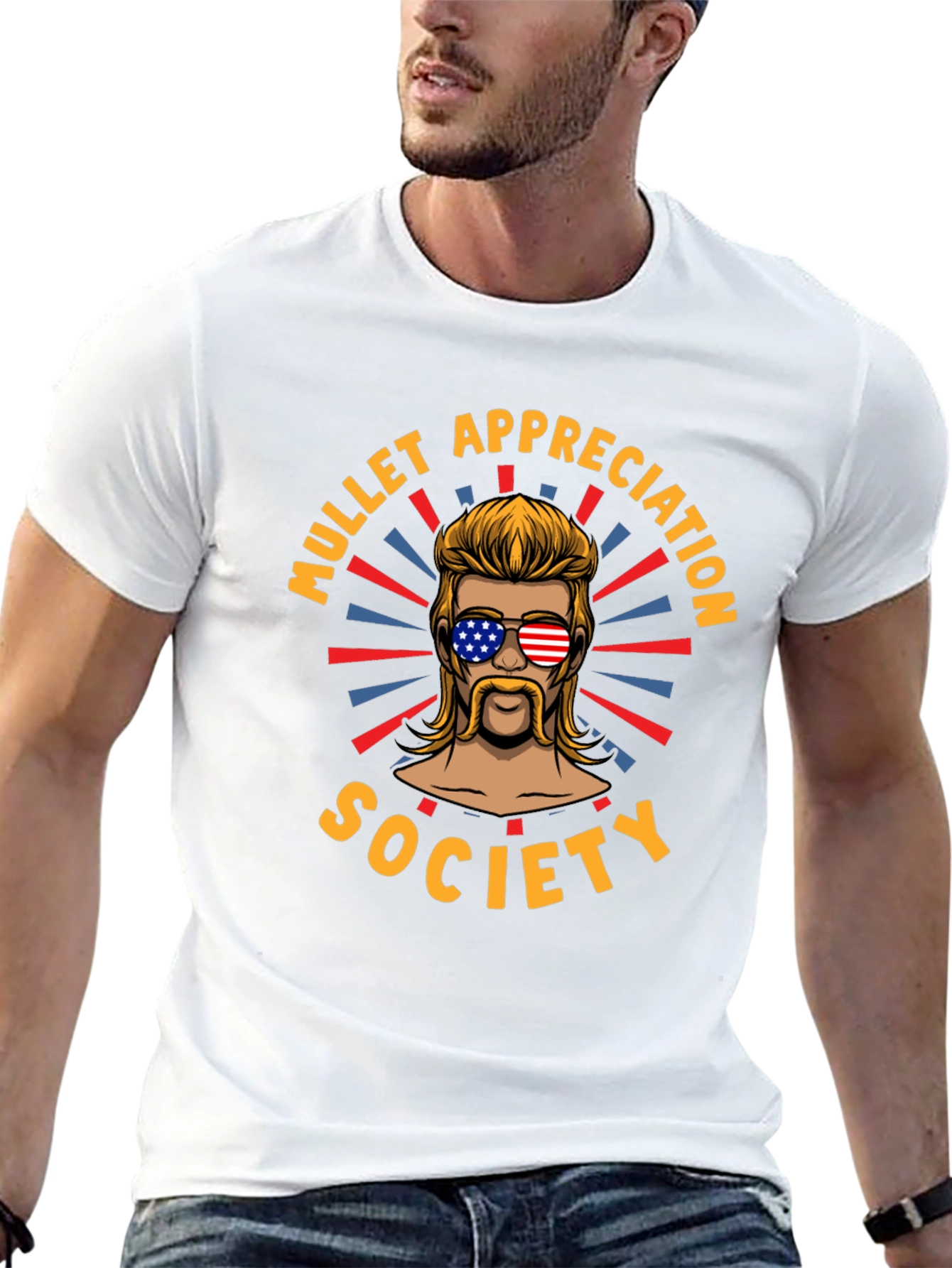 Mullet Appreciation Society Graphic Tee