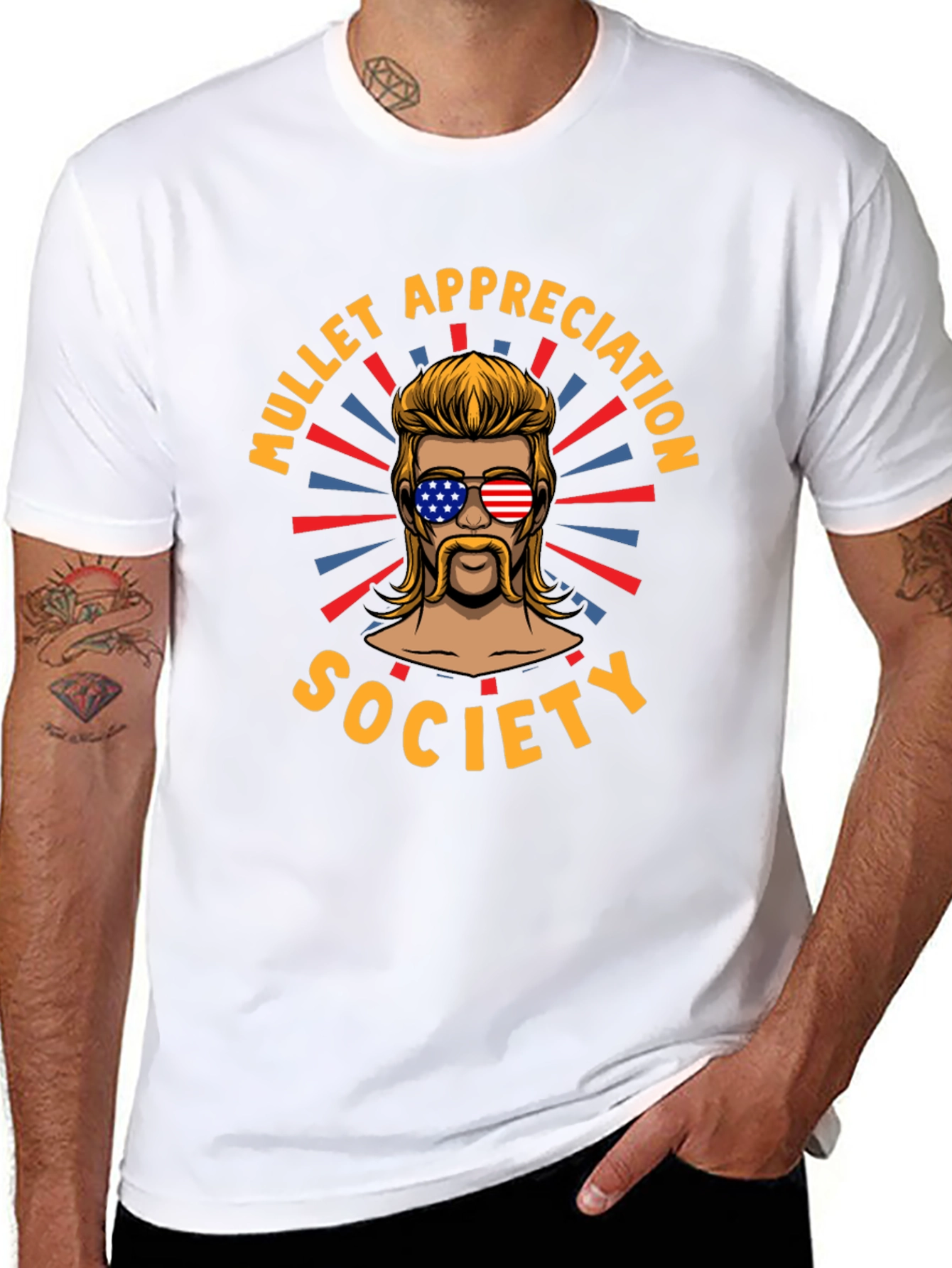 Mullet Appreciation Society Graphic Tee